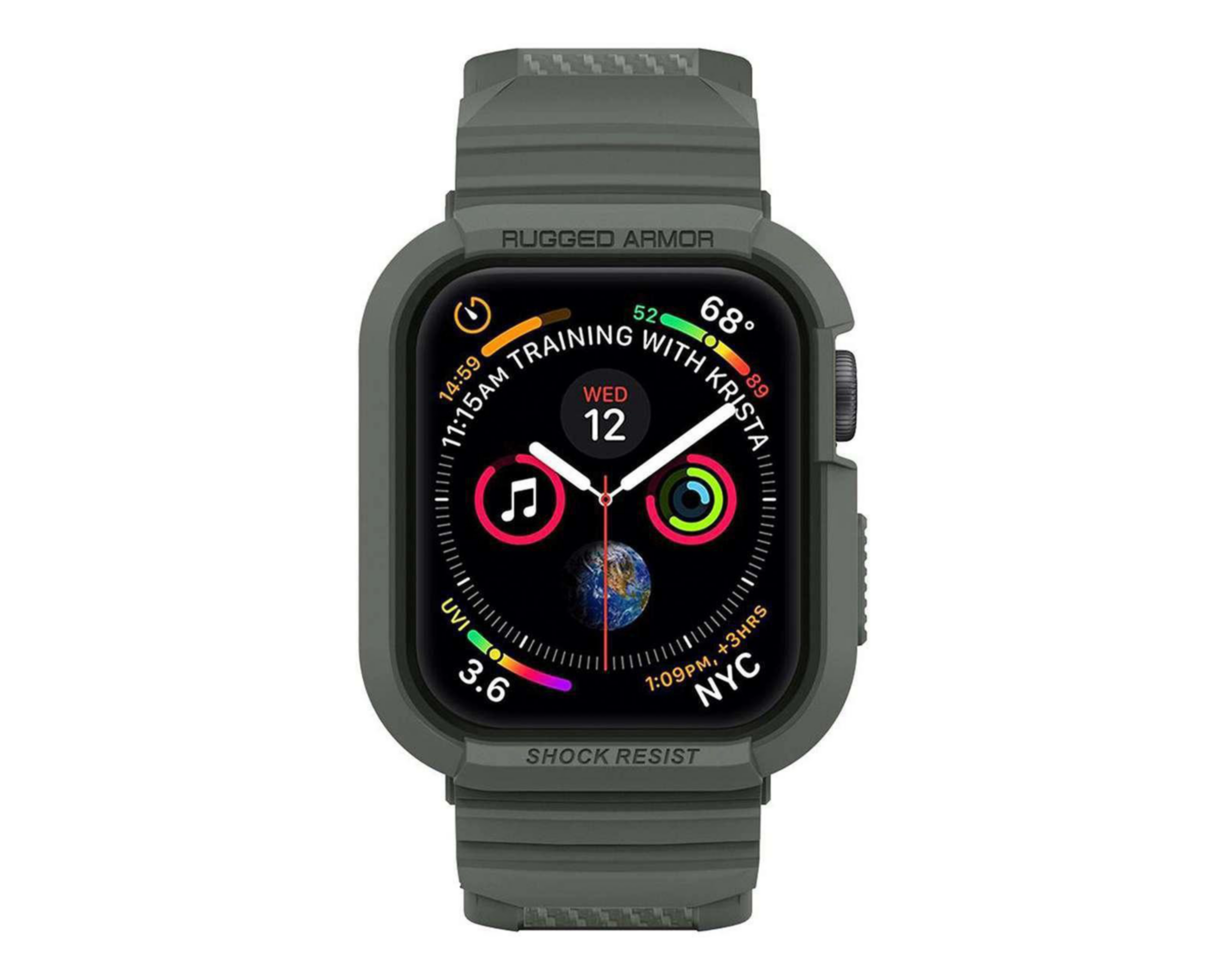 Correa con Protector para Apple Watch Spigen de 44 mm