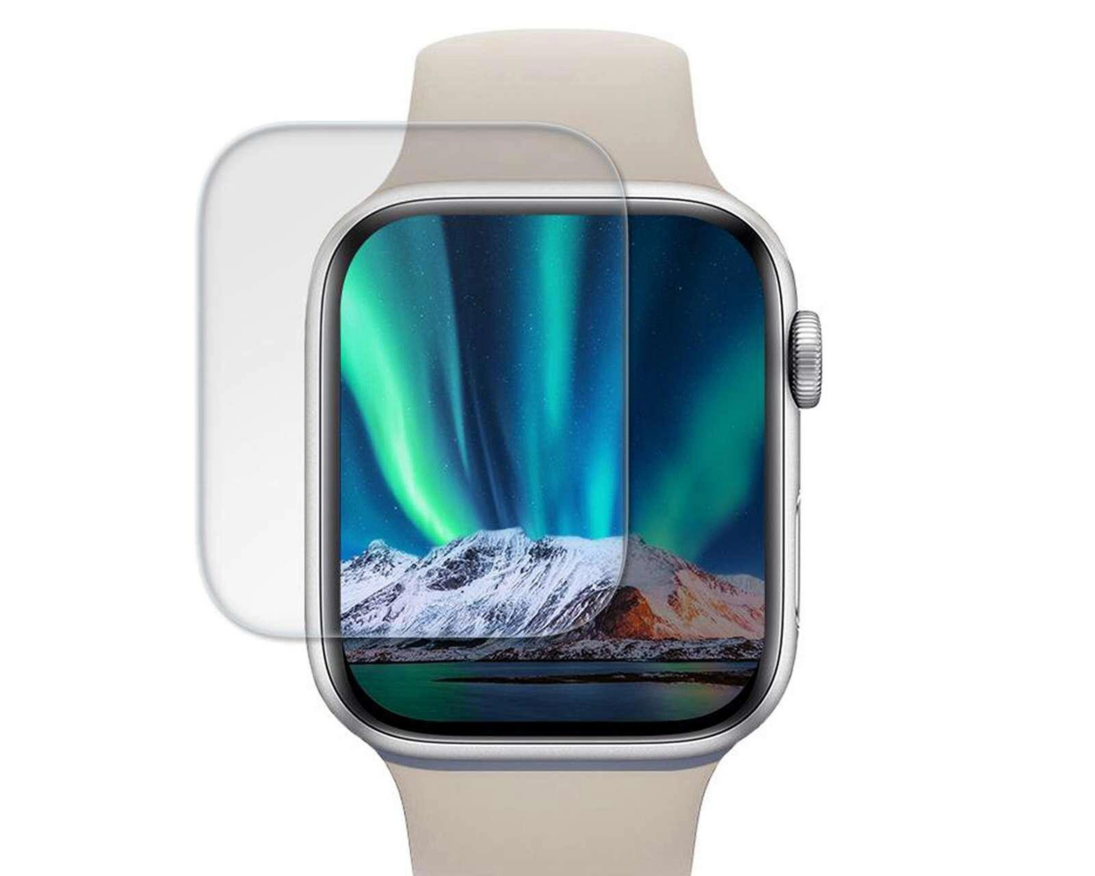 Foto 3 pulgar | Protector de Pantalla Spigen para Apple Watch Series 4