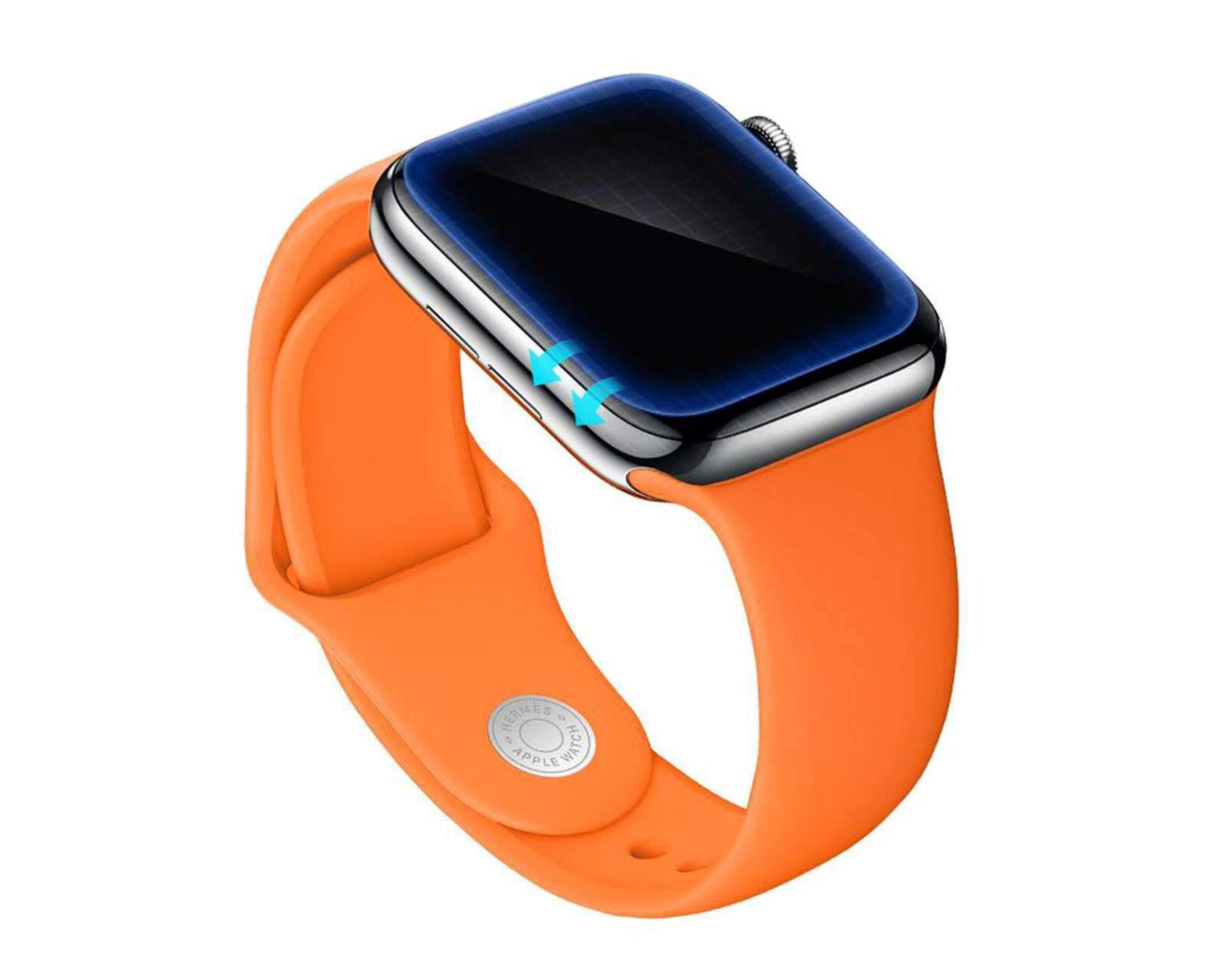 Foto 5 pulgar | Protector de Pantalla Spigen para Apple Watch Series 4