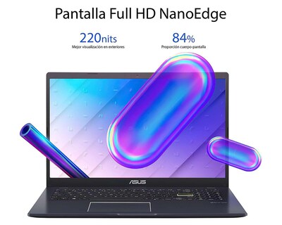 Foto 3 | Laptop Asus E510MA-EJ653W 15.6" Intel Celeron 4 GB RAM 128 SSD Negra