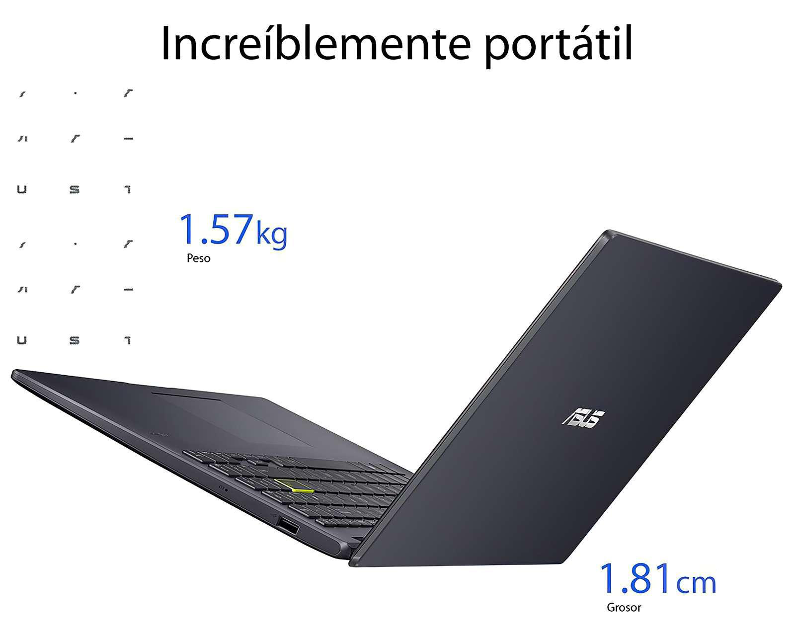 Foto 5 pulgar | Laptop Asus E510MA-EJ653W 15.6" Intel Celeron 4 GB RAM 128 SSD Negra