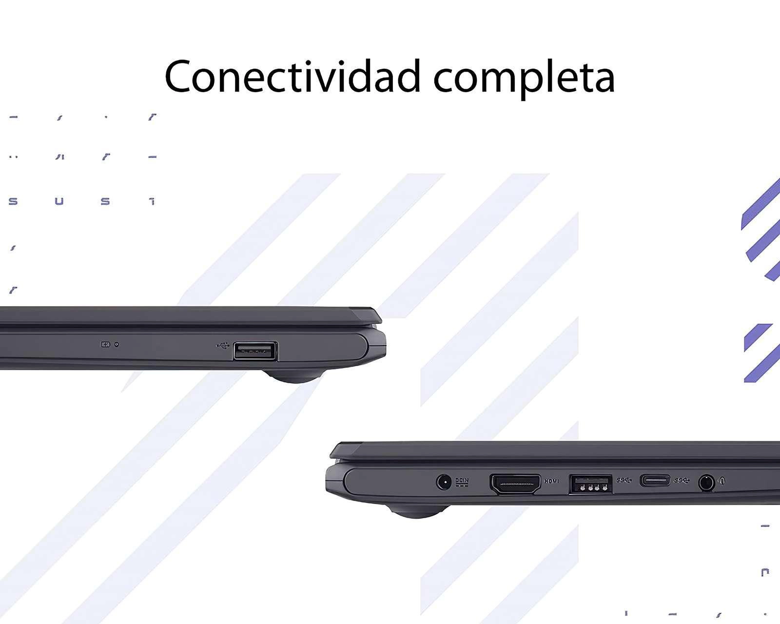 Foto 10 pulgar | Laptop Asus E510MA-EJ653W 15.6" Intel Celeron 4 GB RAM 128 SSD Negra