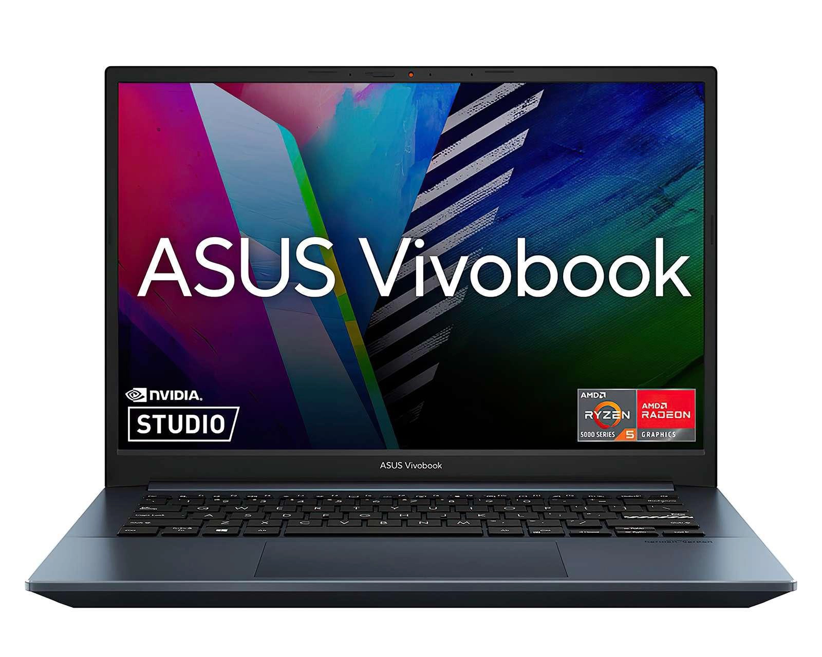 Laptop Asus M3401QC-KP095W de 14" AMD Ryzen 5 NVIDIA GeForce RTX 3050 8 GB RAM de 512 GB SSD Azul