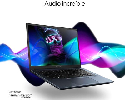 Foto 8 | Laptop Asus M3401QC-KP095W de 14" AMD Ryzen 5 NVIDIA GeForce RTX 3050 8 GB RAM de 512 GB SSD Azul