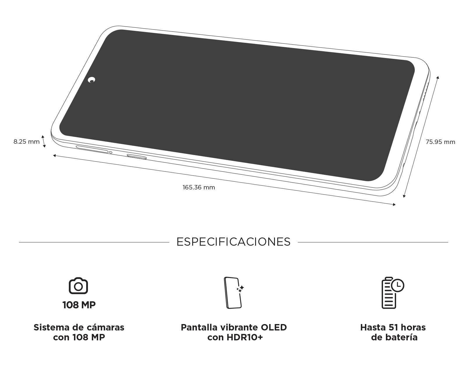 Foto 8 | AT&T/Unefon Motorola Edge 20 Lite 128 GB Gris