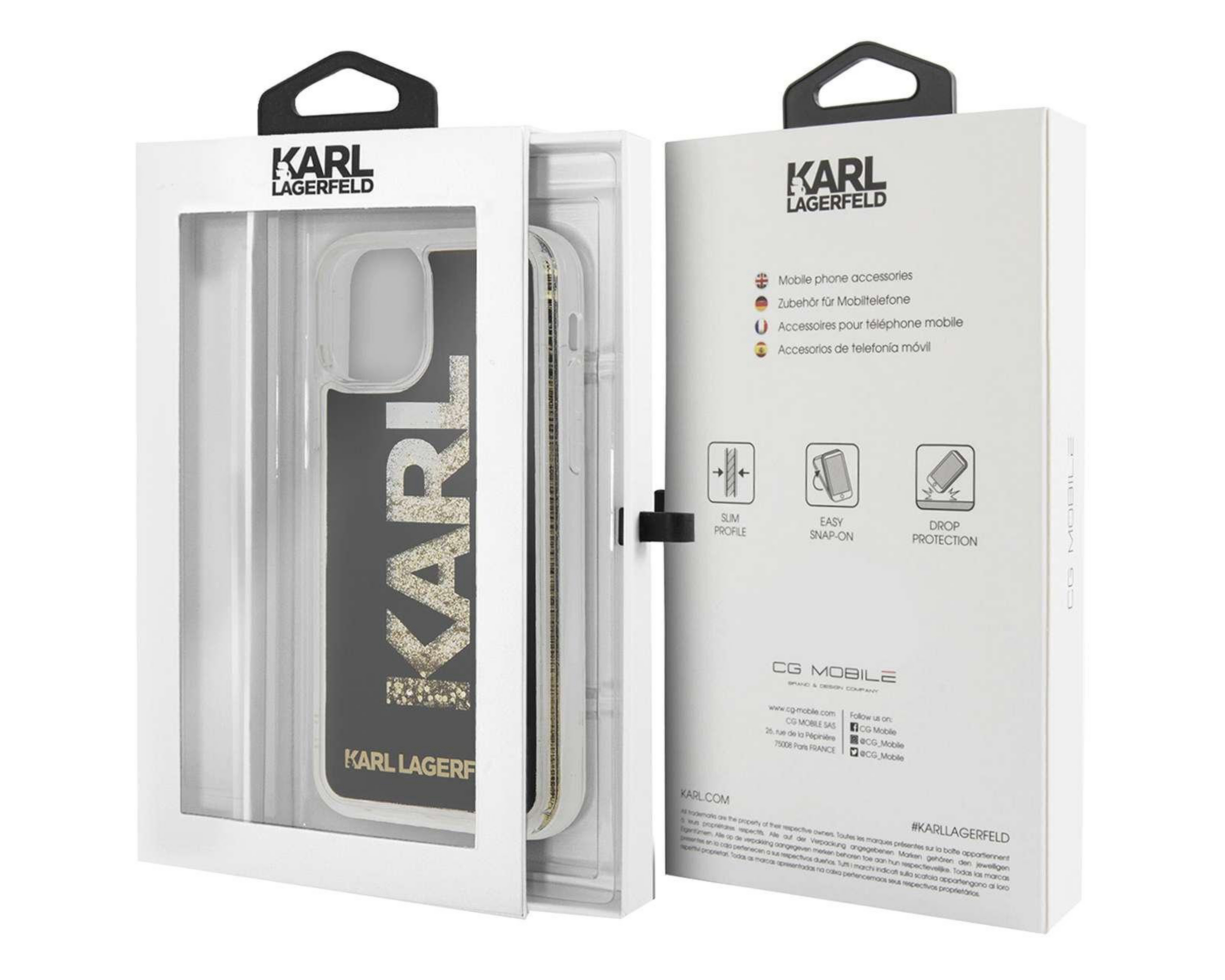 Foto 5 pulgar | Funda Karl Lagerfeld para iPhone 11 Pro