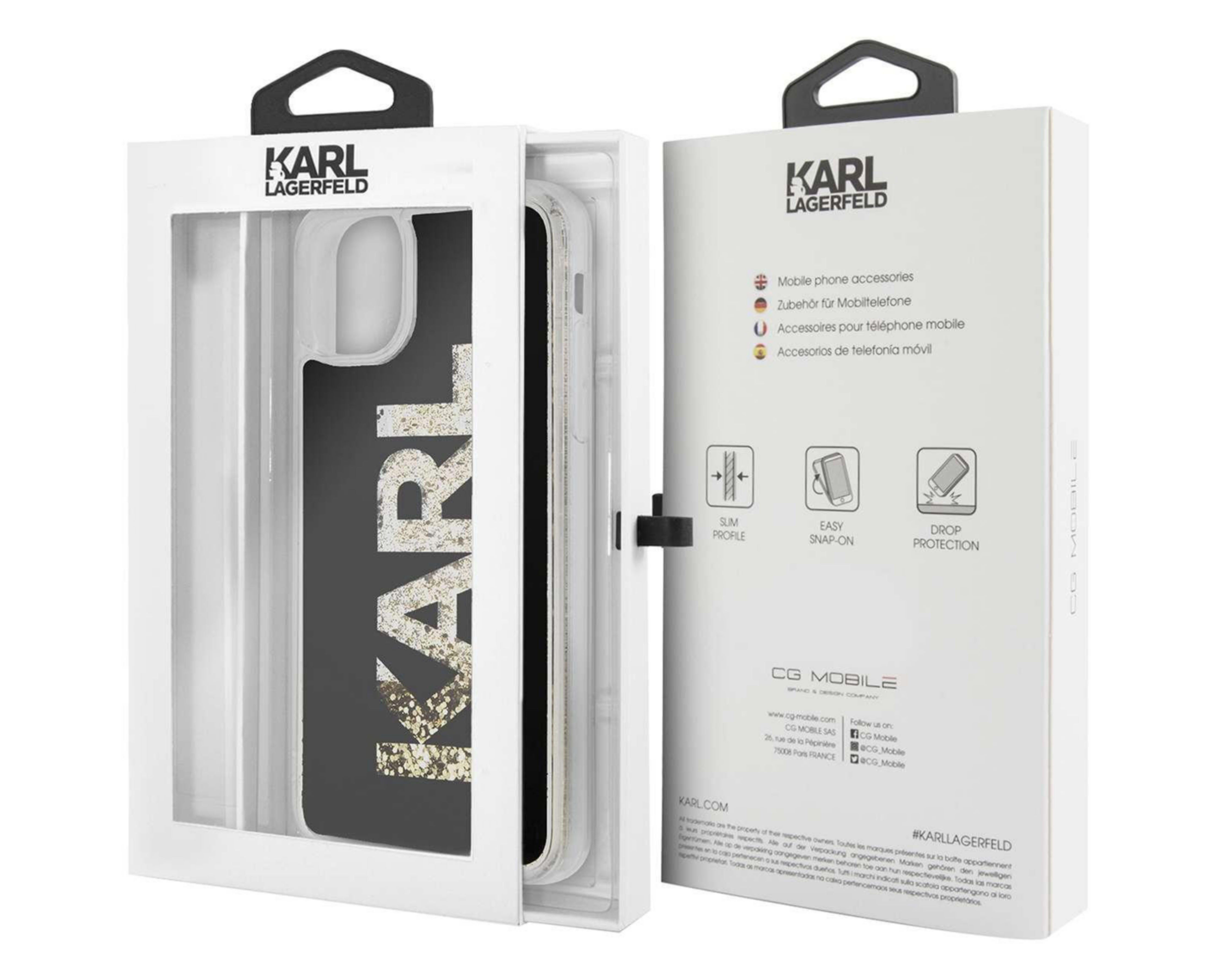 Foto 5 pulgar | Funda Karl Lagerfeld para iPhone 11 Pro Max