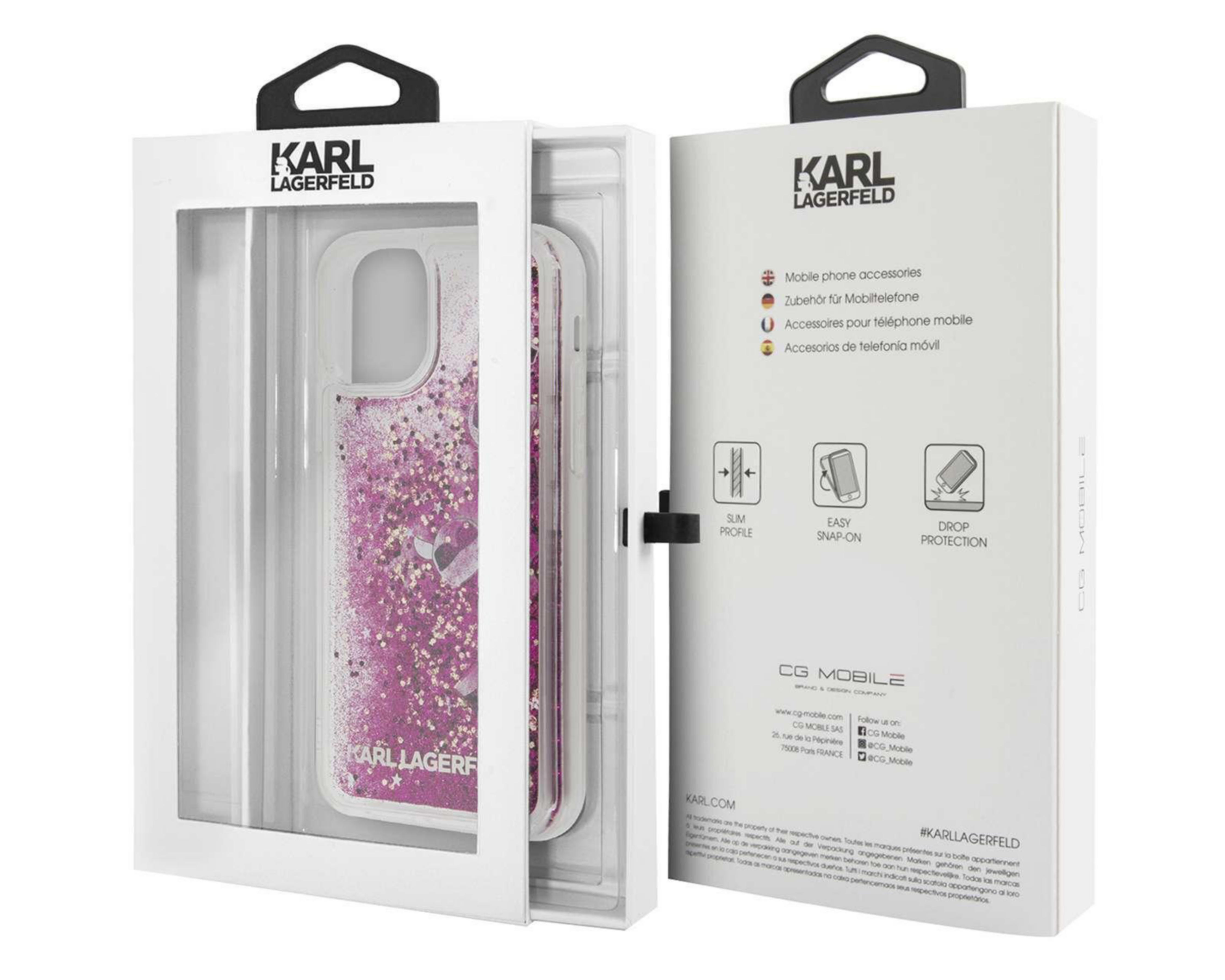 Foto 5 pulgar | Funda Karl Lagerfeld para iPhone 11 Pro