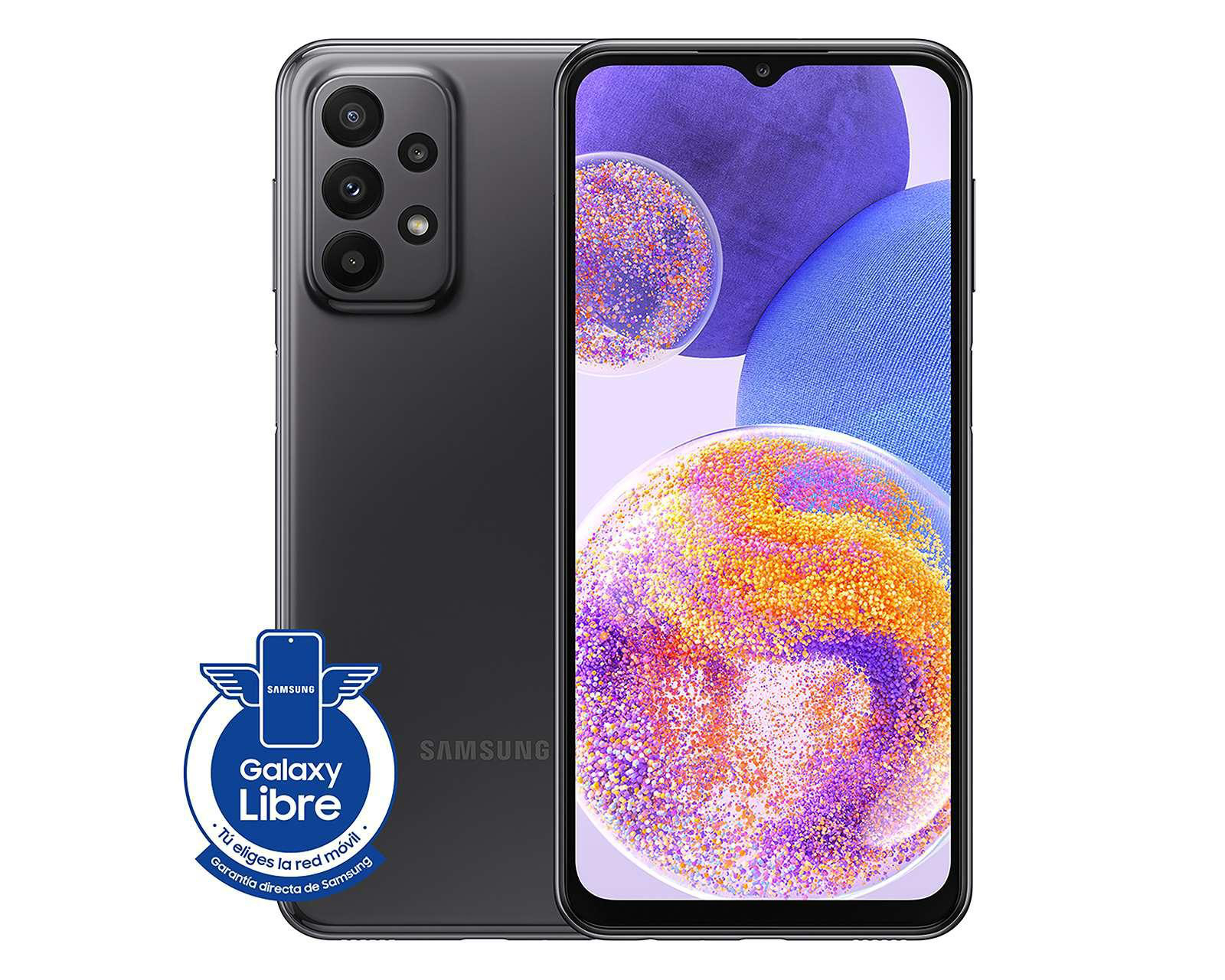 Foto 2 pulgar | Celular Samsung Desbloqueado Galaxy A23 128 GB Negro