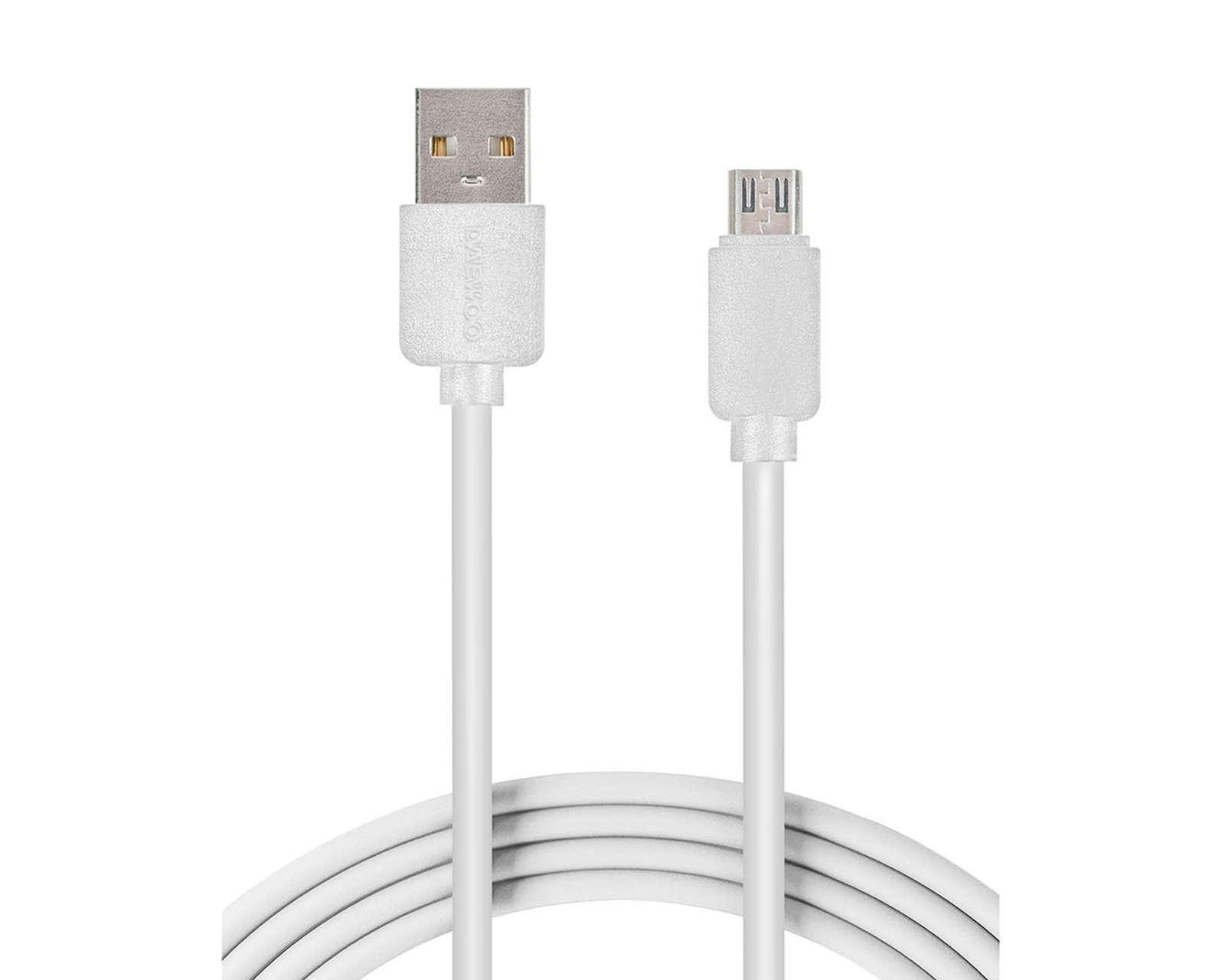 Cable Daewoo Tipo Micro USB de 1.5 Metros $39