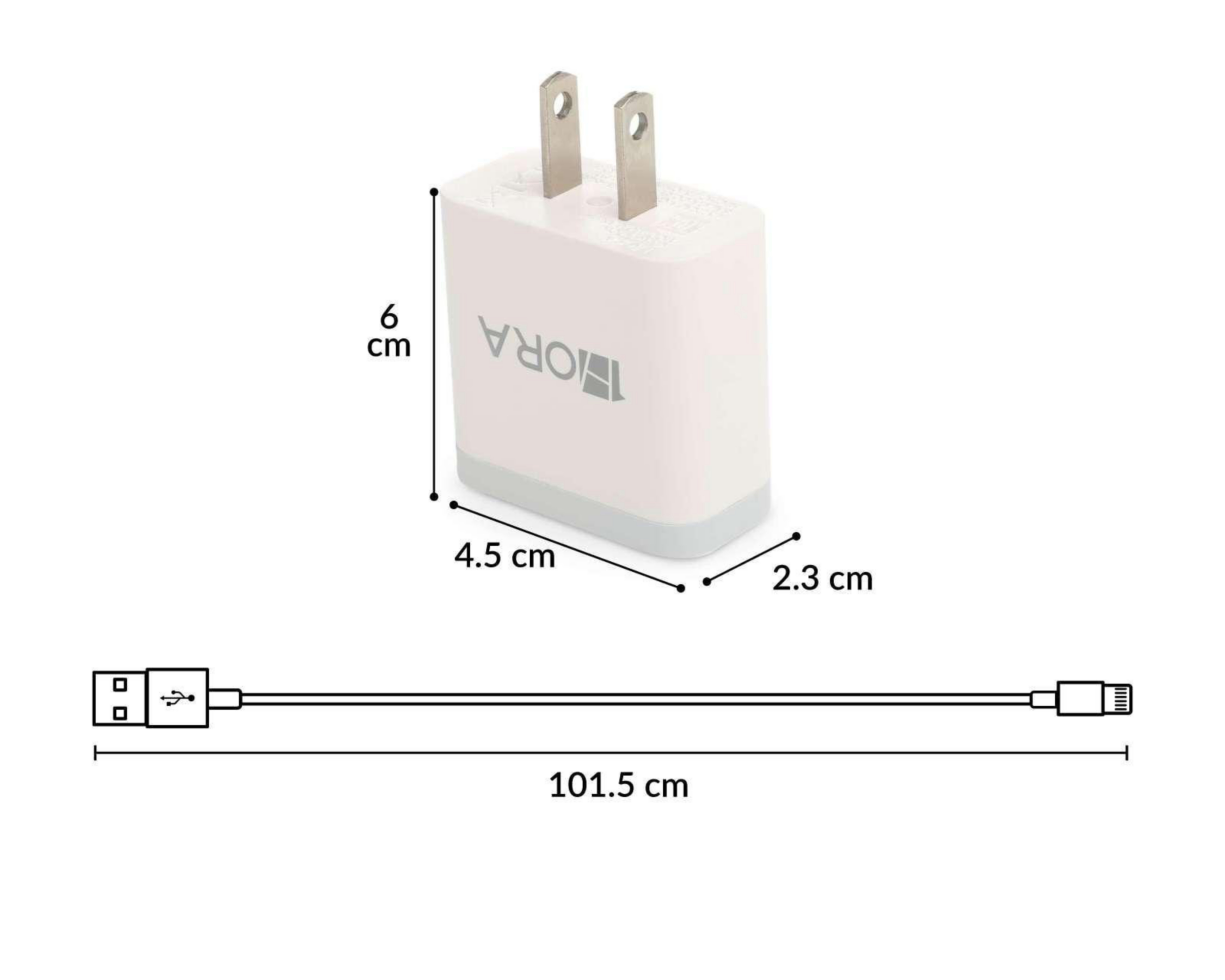 Foto 6 pulgar | Cargador 1Hora Lightnin - USB 10 W