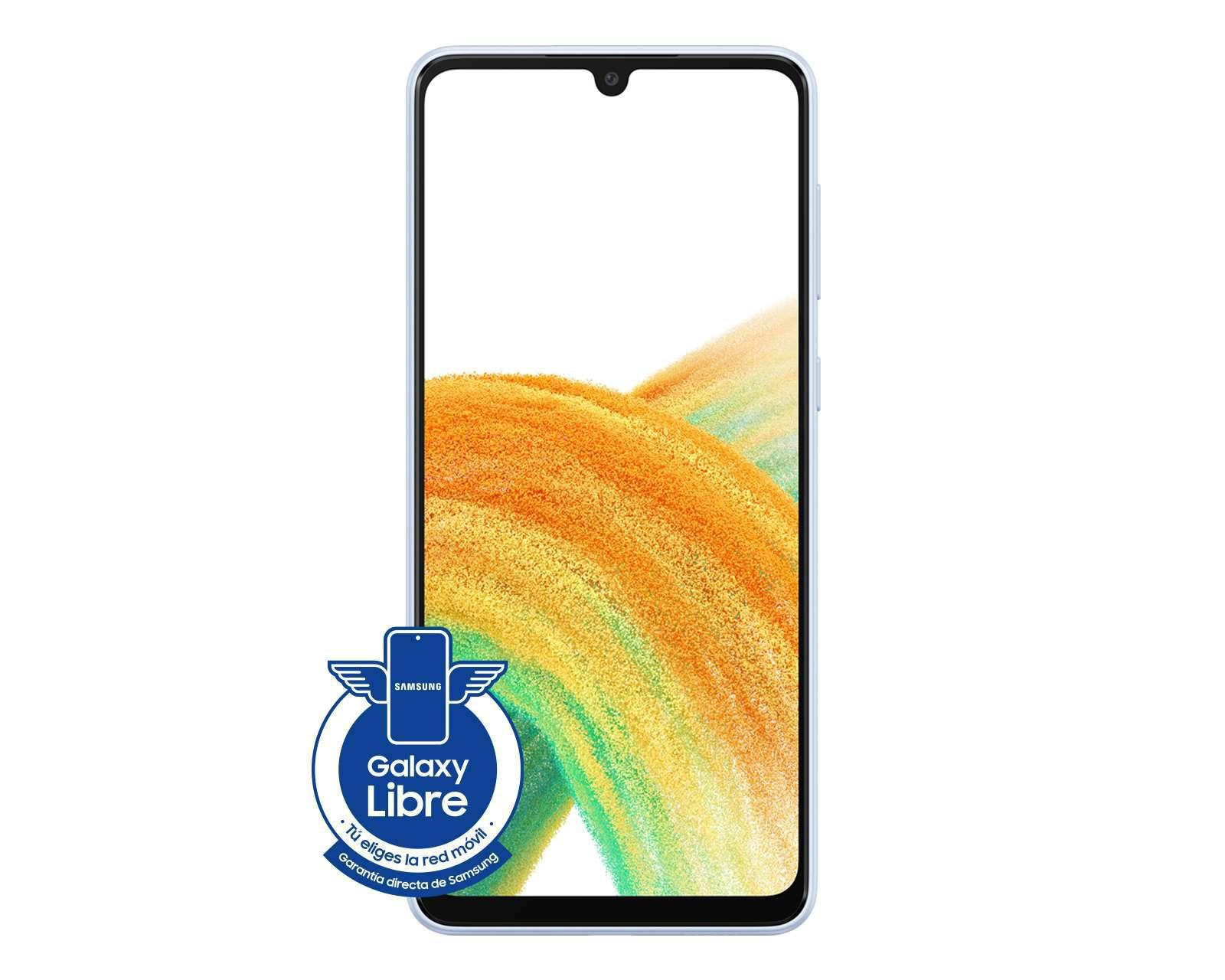 Foto 4 pulgar | Celular Samsung Desbloqueado Galaxy A33 128 GB Azul