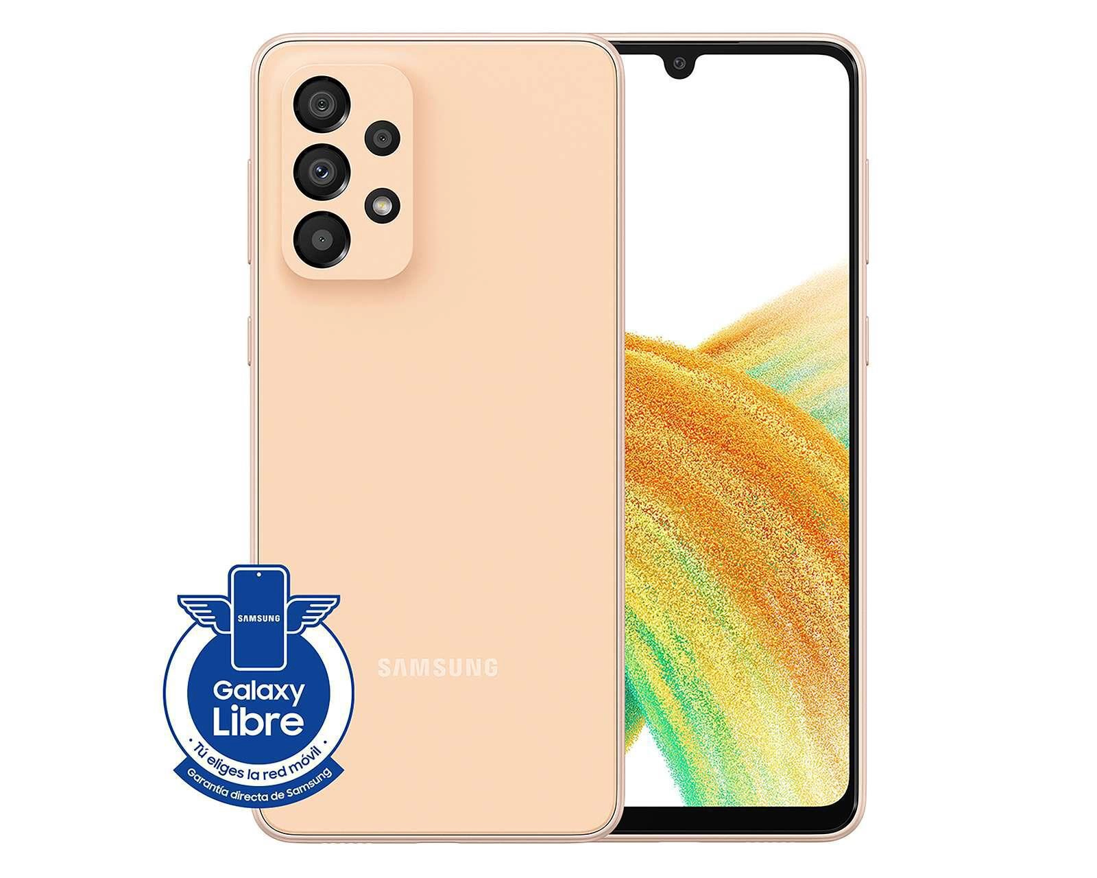 Celular Samsung Desbloqueado Galaxy A33 128 GB Naranja