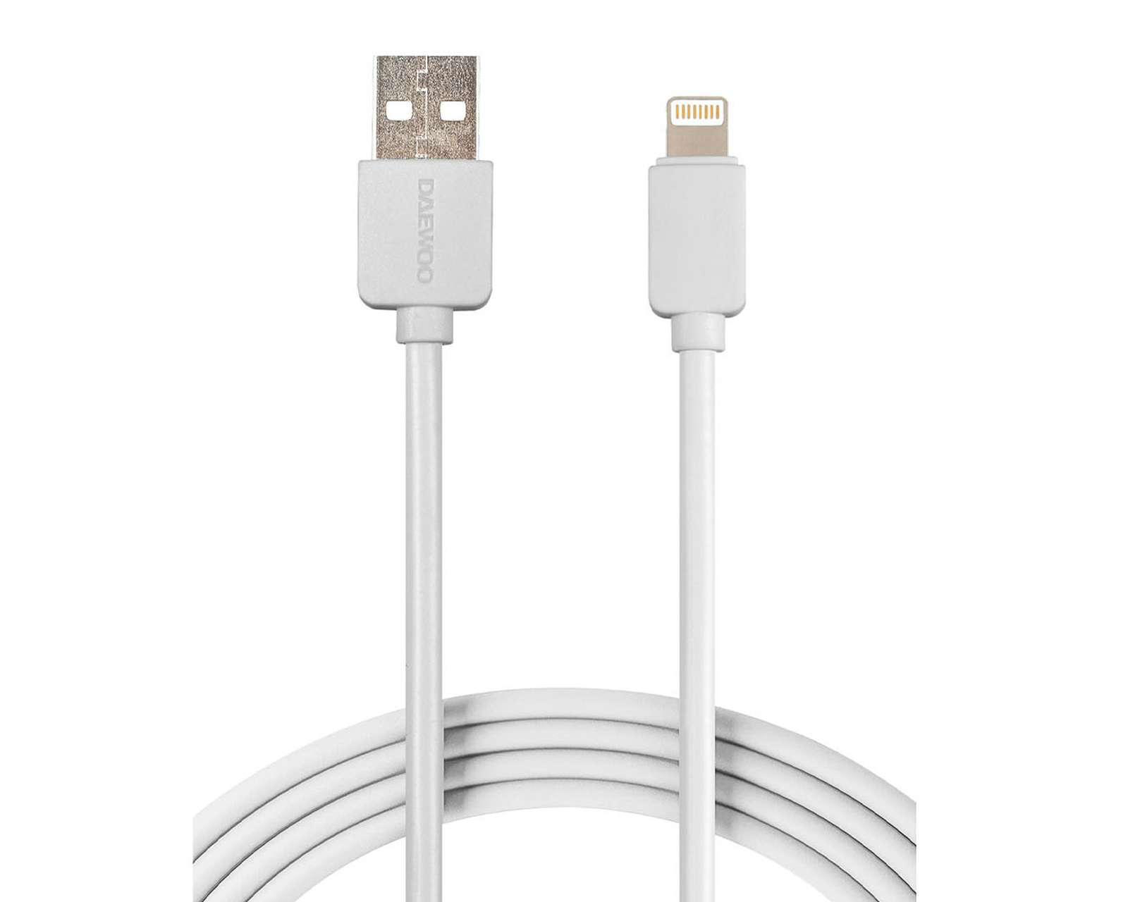 Cable Daewoo Tipo Lightning de 1.5 Metros $49