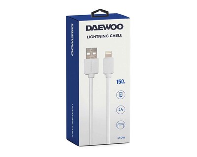 Foto 3 | Cable Daewoo Tipo Lightning de 1.5 Metros