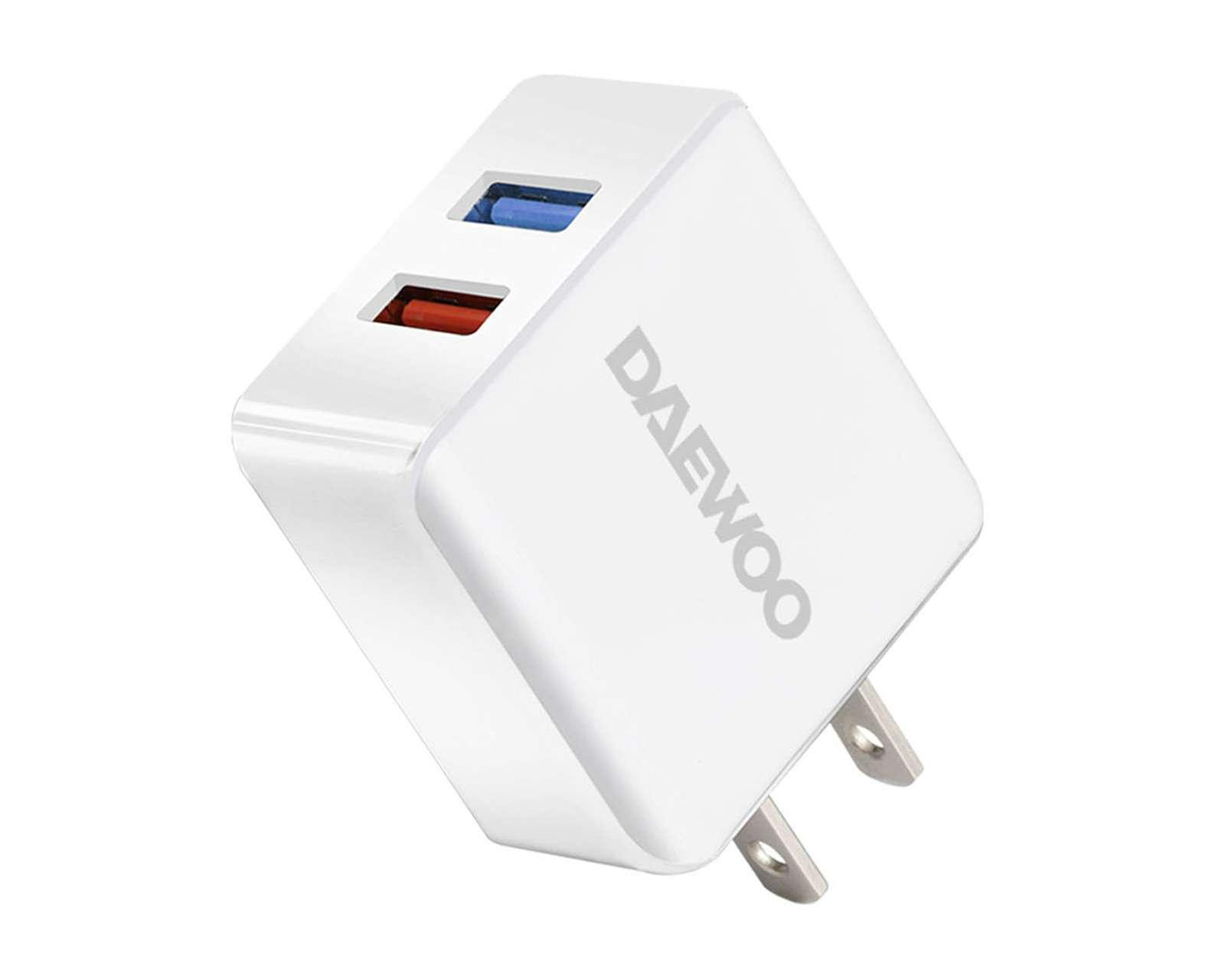 Cargador Doble Daewoo Tipo USB 10 W $49