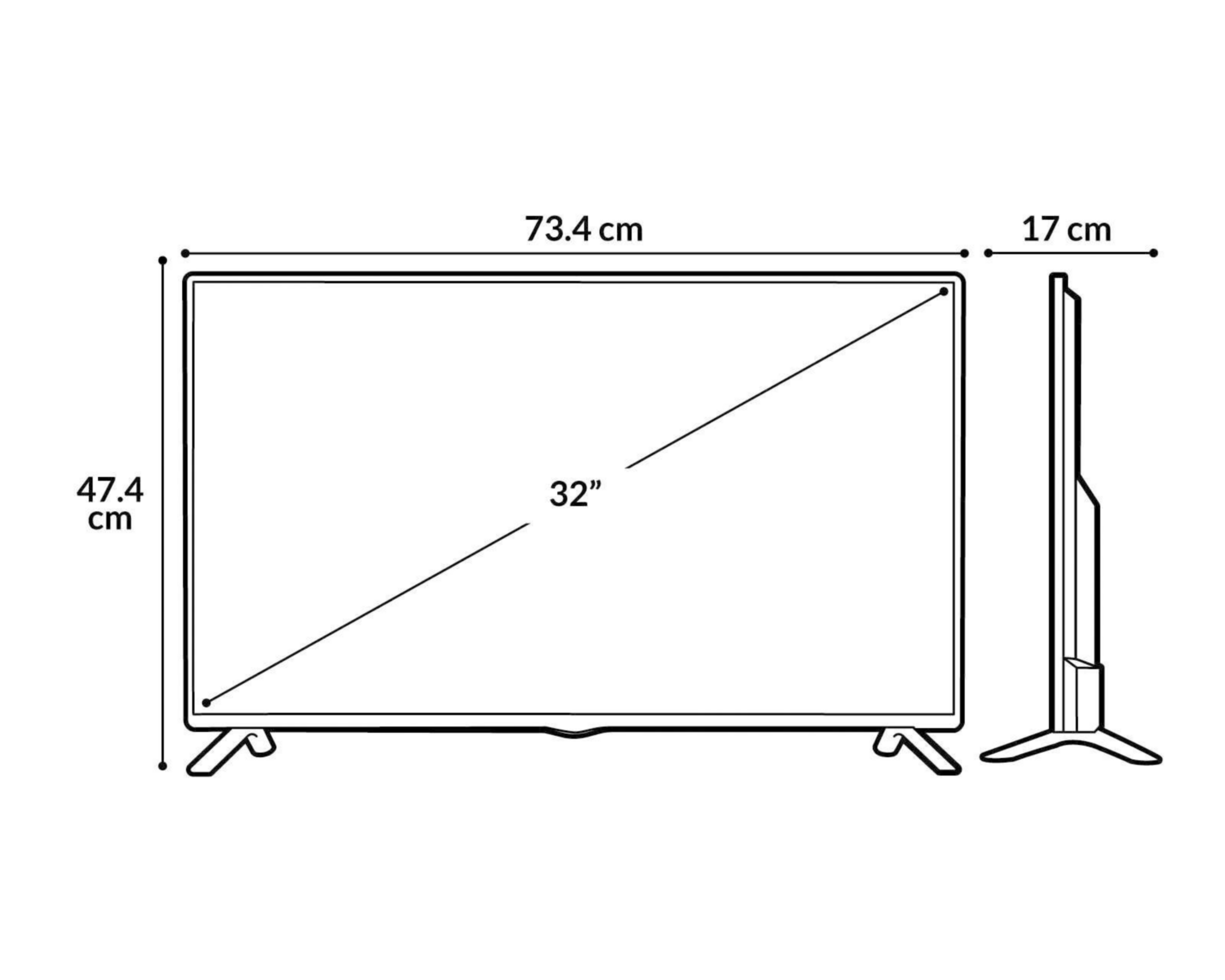 Foto 6 pulgar | Pantalla LED Hisense 32" HD Smart TV 32H5500F