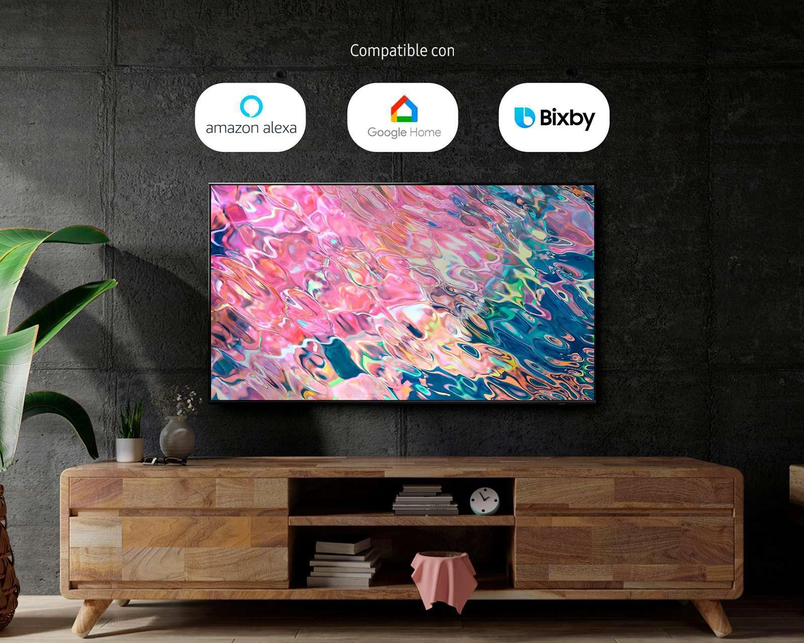 Foto 9 pulgar | Pantalla QLED Samsung 55" Ultra HD 4K Smart TV QN55Q60BAFXZX