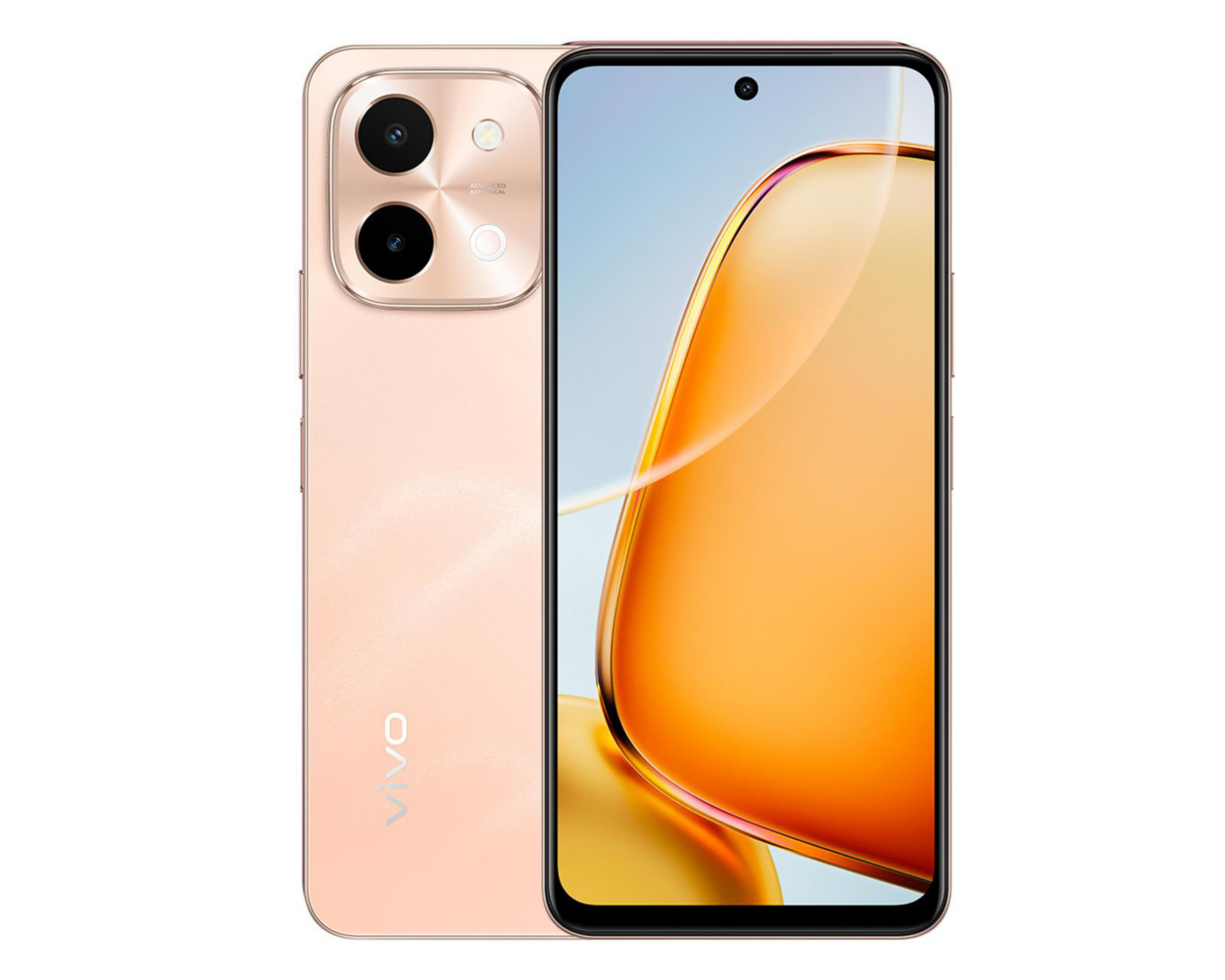 Telcel Vivo Y28 256 GB Dorado $5,999