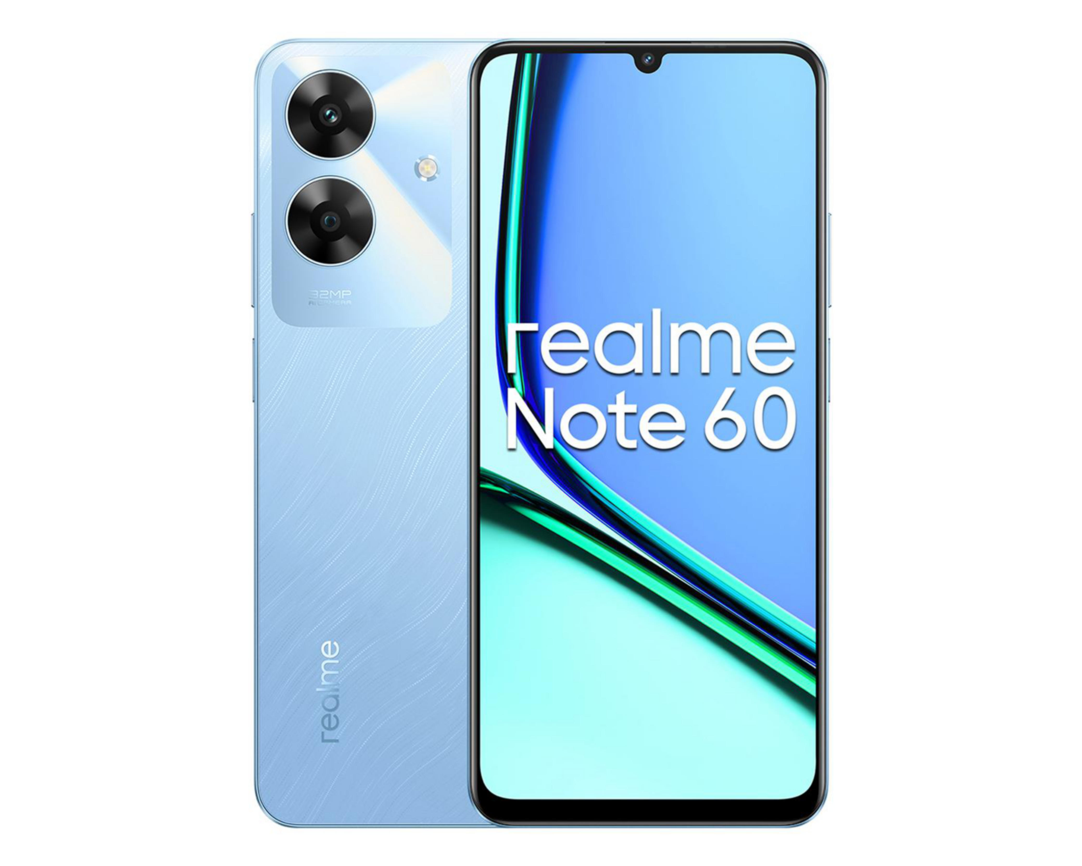 Foto 2 pulgar | Telcel Realme Note 60 128 GB Azul