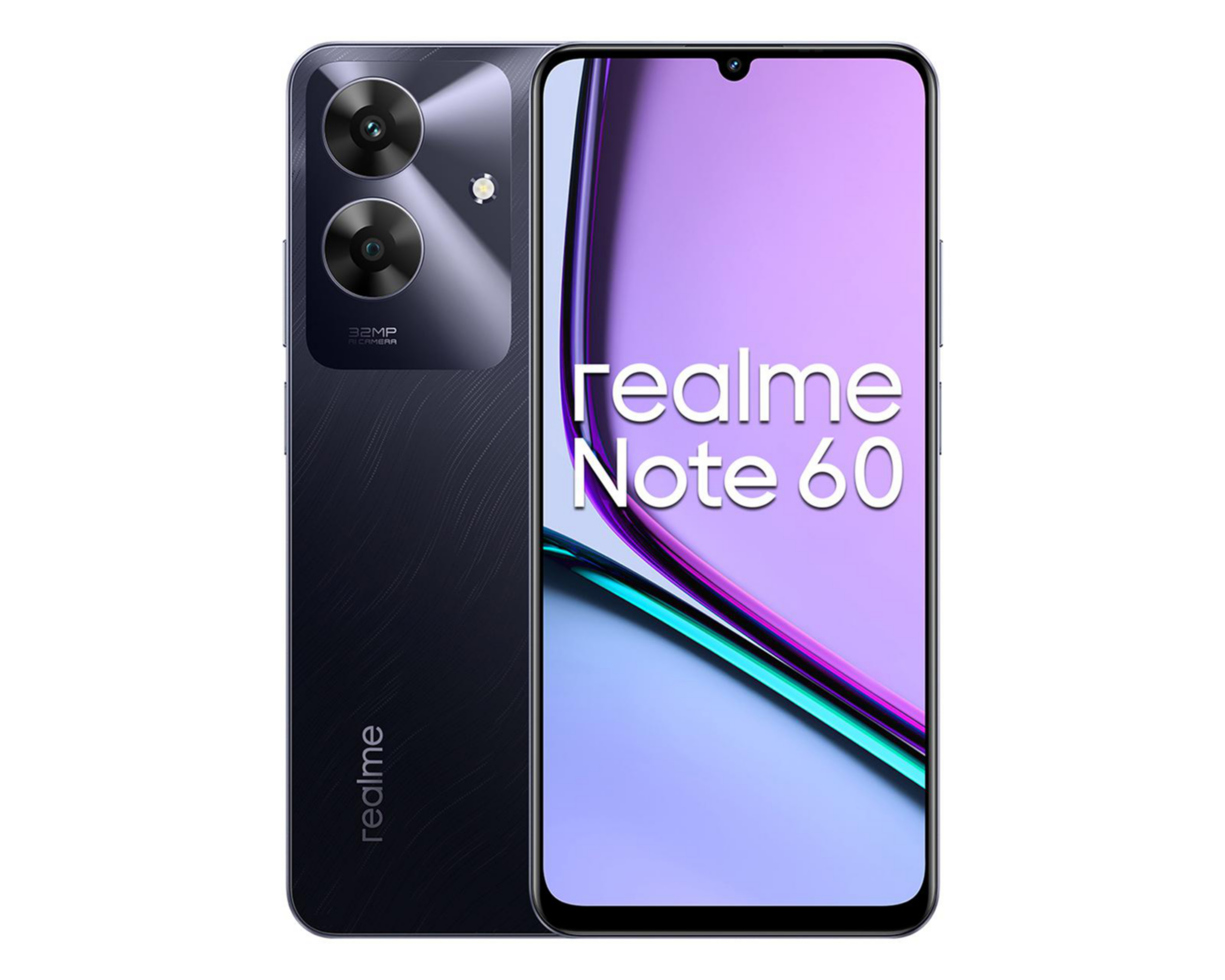 Foto 2 pulgar | Telcel Realme Note 60 128 GB Negro