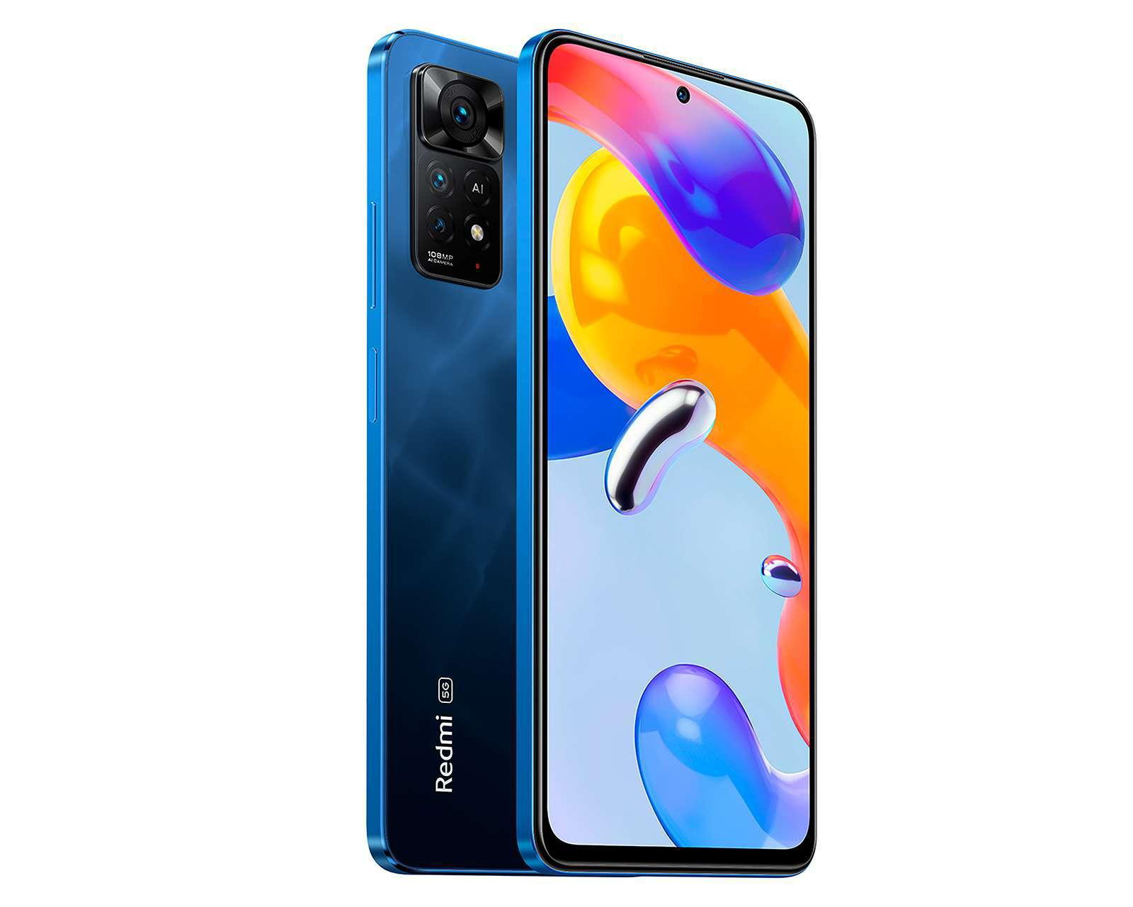 Celular Xiaomi Desbloqueado Redmi Note 11 Pro 128 GB Azul