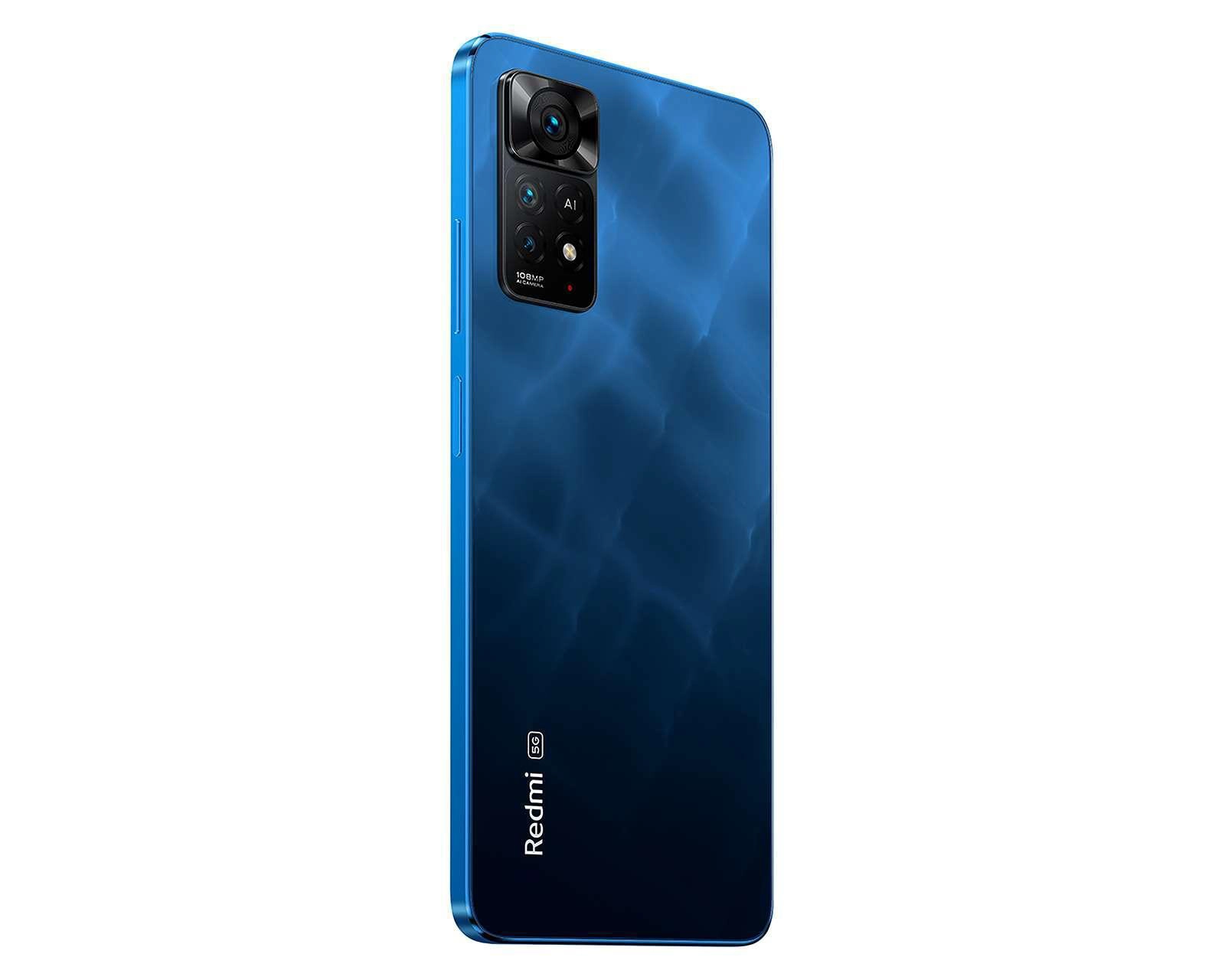 Foto 4 | Celular Xiaomi Desbloqueado Redmi Note 11 Pro 128 GB Azul