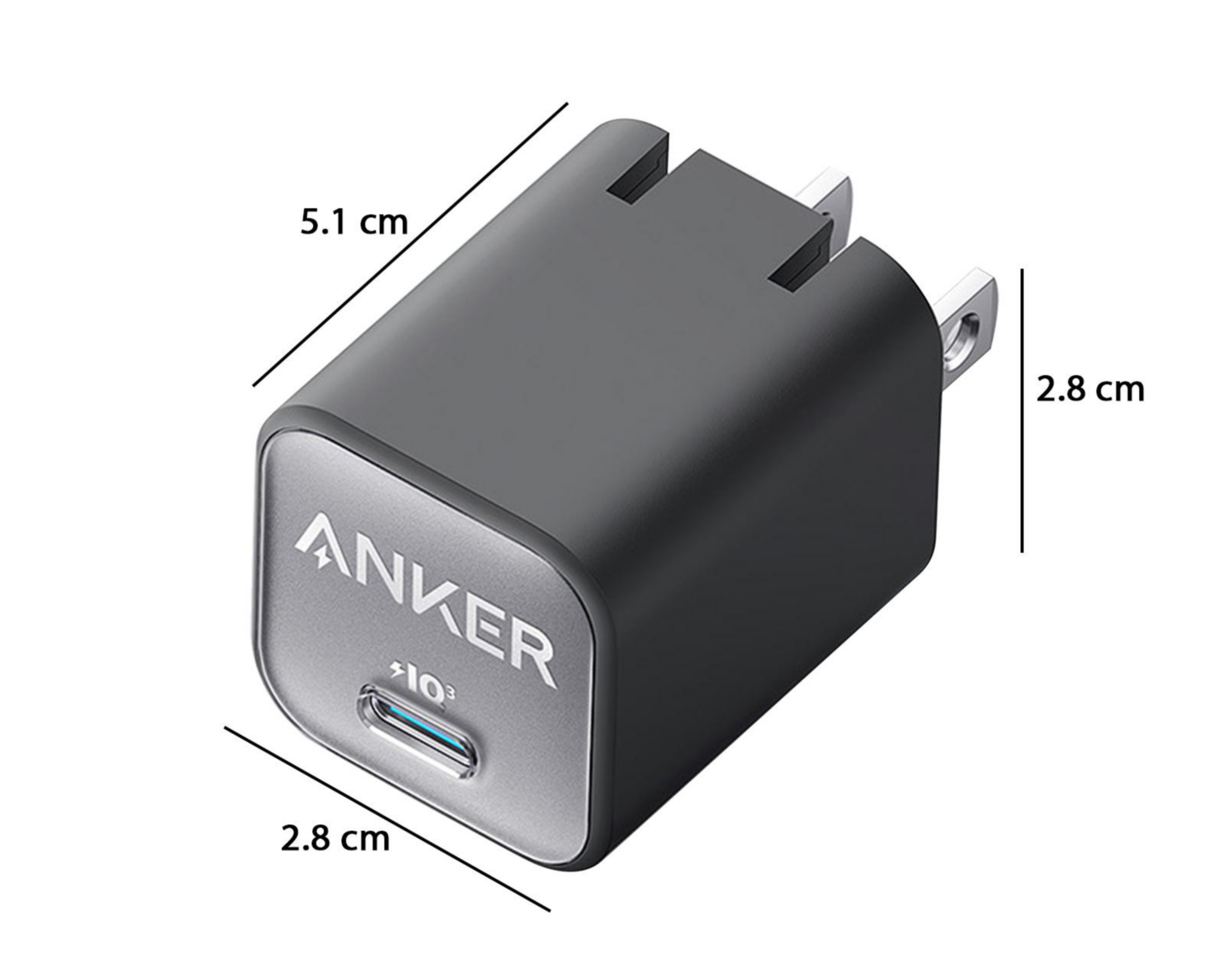 Foto 7 pulgar | Adaptador de Corriente con Entrada USB-C Anker 30 W