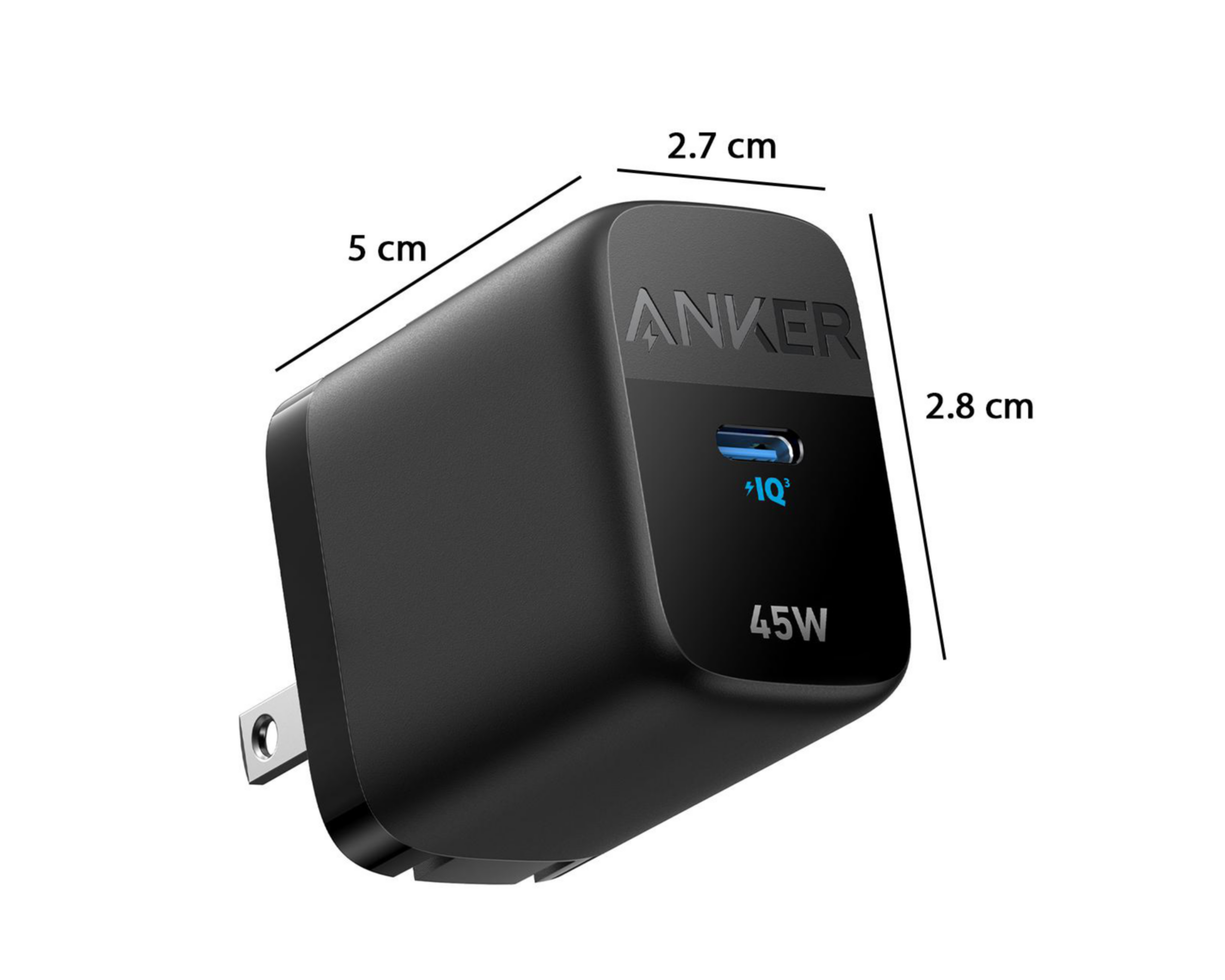 Foto 7 pulgar | Adaptador de Corriente con Entrada USB-C Anker 45 W