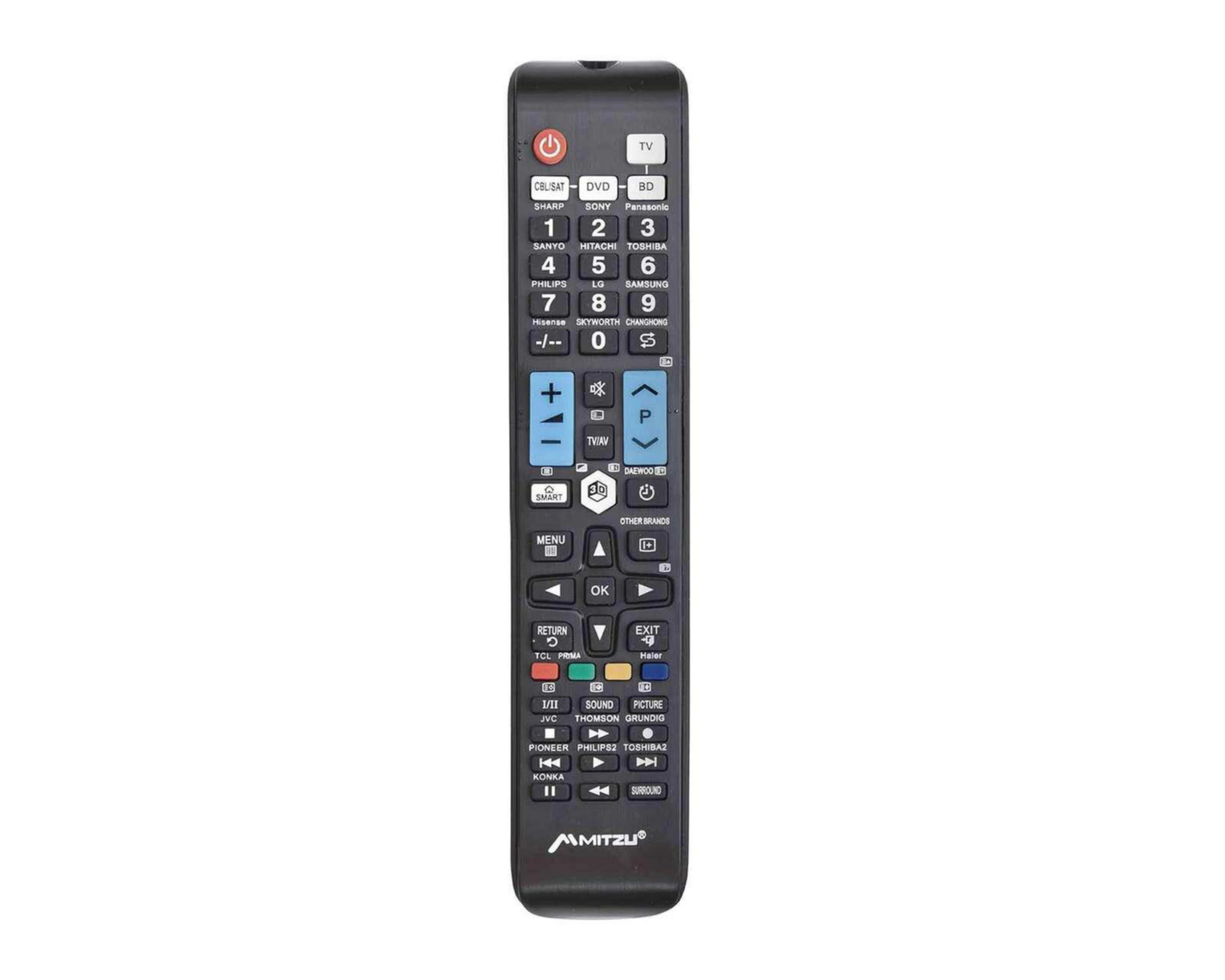 Foto 1 | Control Remoto para Smart TV y 3D Mitzu MRC-STV
