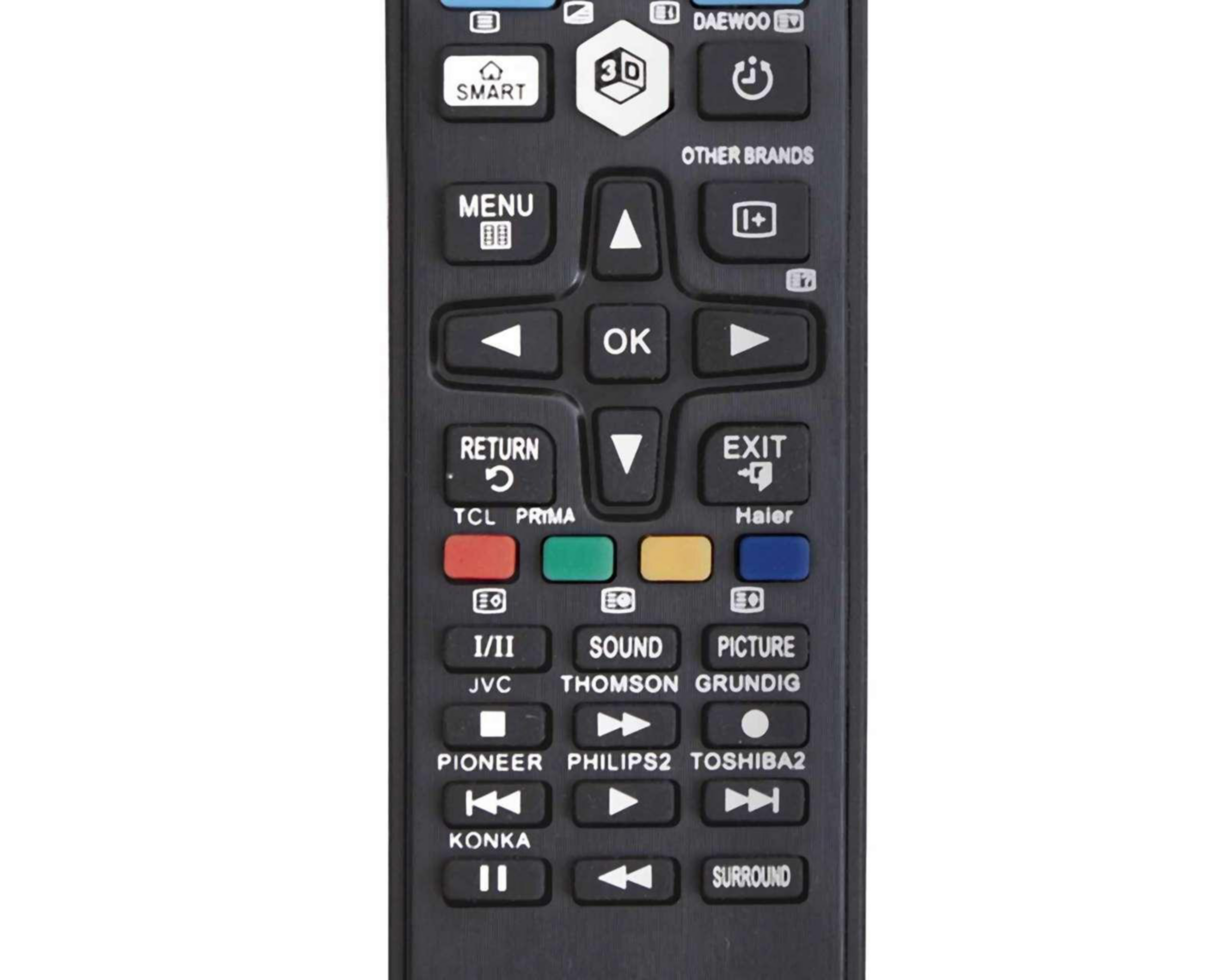Foto 3 | Control Remoto para Smart TV y 3D Mitzu MRC-STV