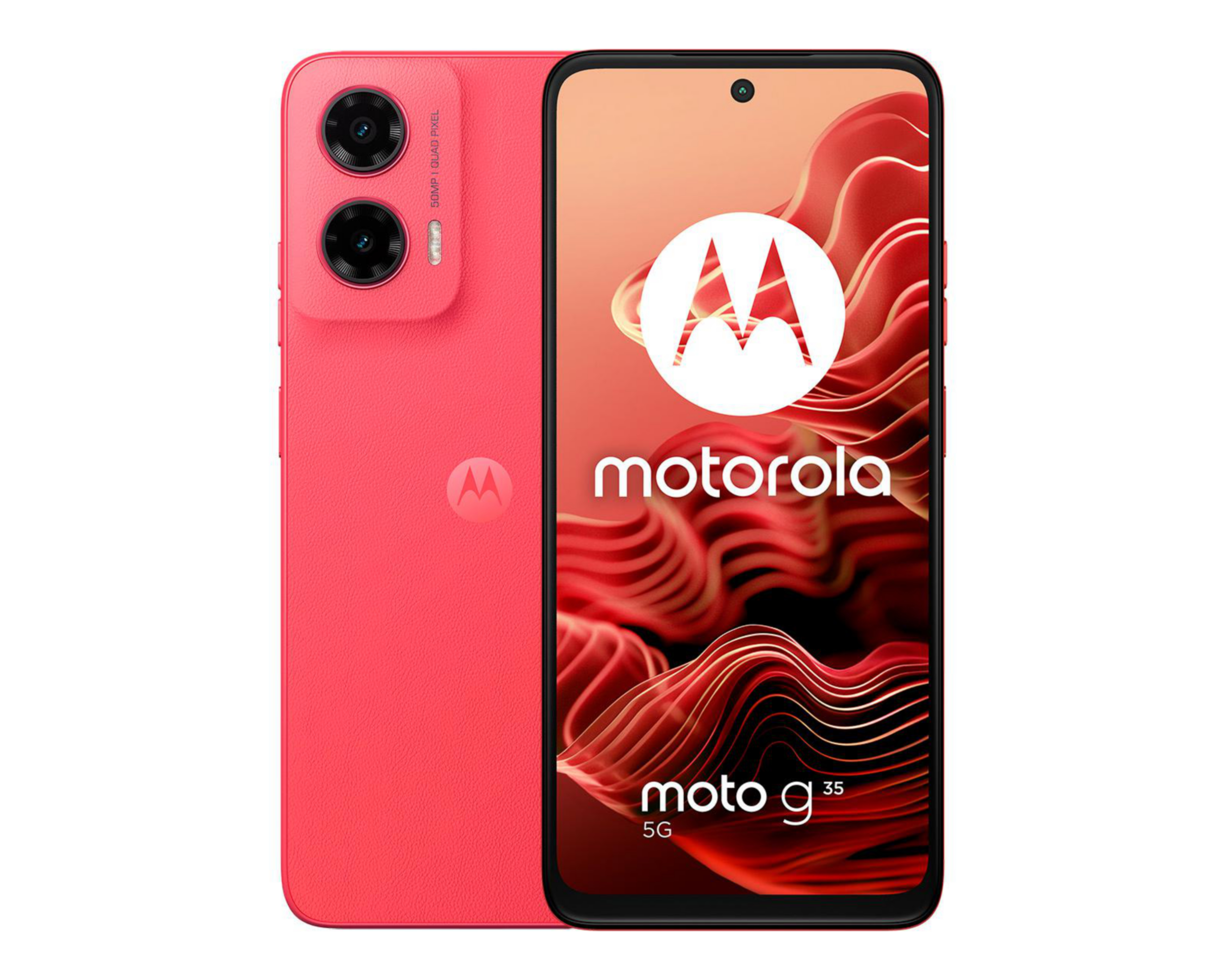 Celular Motorola Desbloqueado Moto G35 5G 256 GB Anaranjado