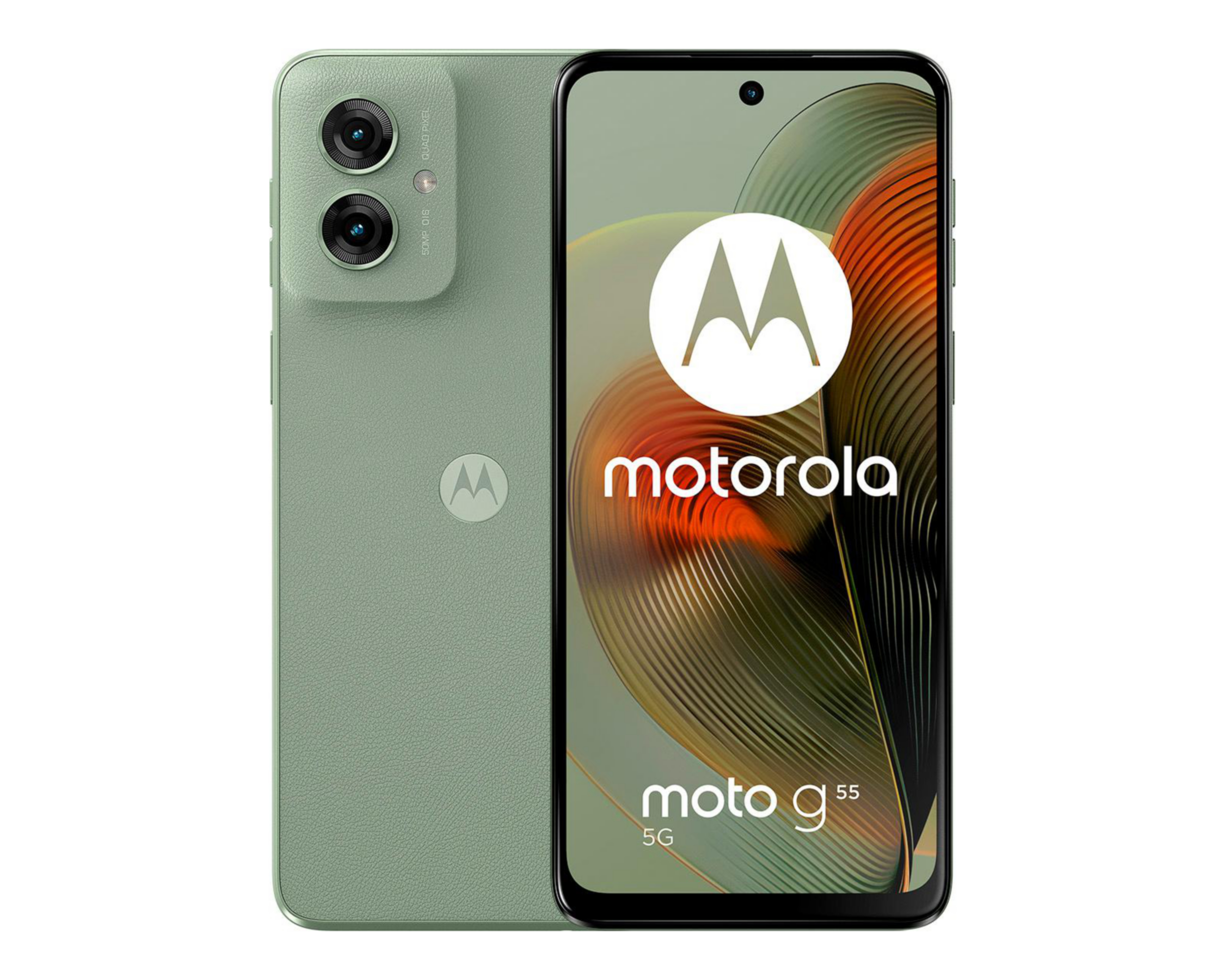 Foto 2 pulgar | Telcel Motorola Moto G55 5G 256 GB Verde