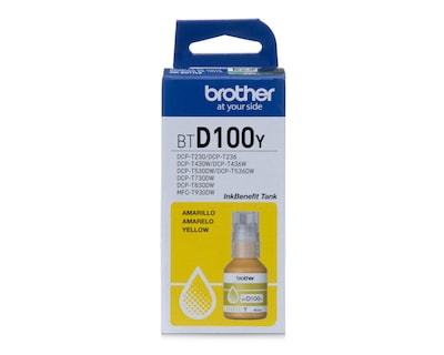 Foto 1 | Cartucho de Tinta Brother BTD100Y Amarillo