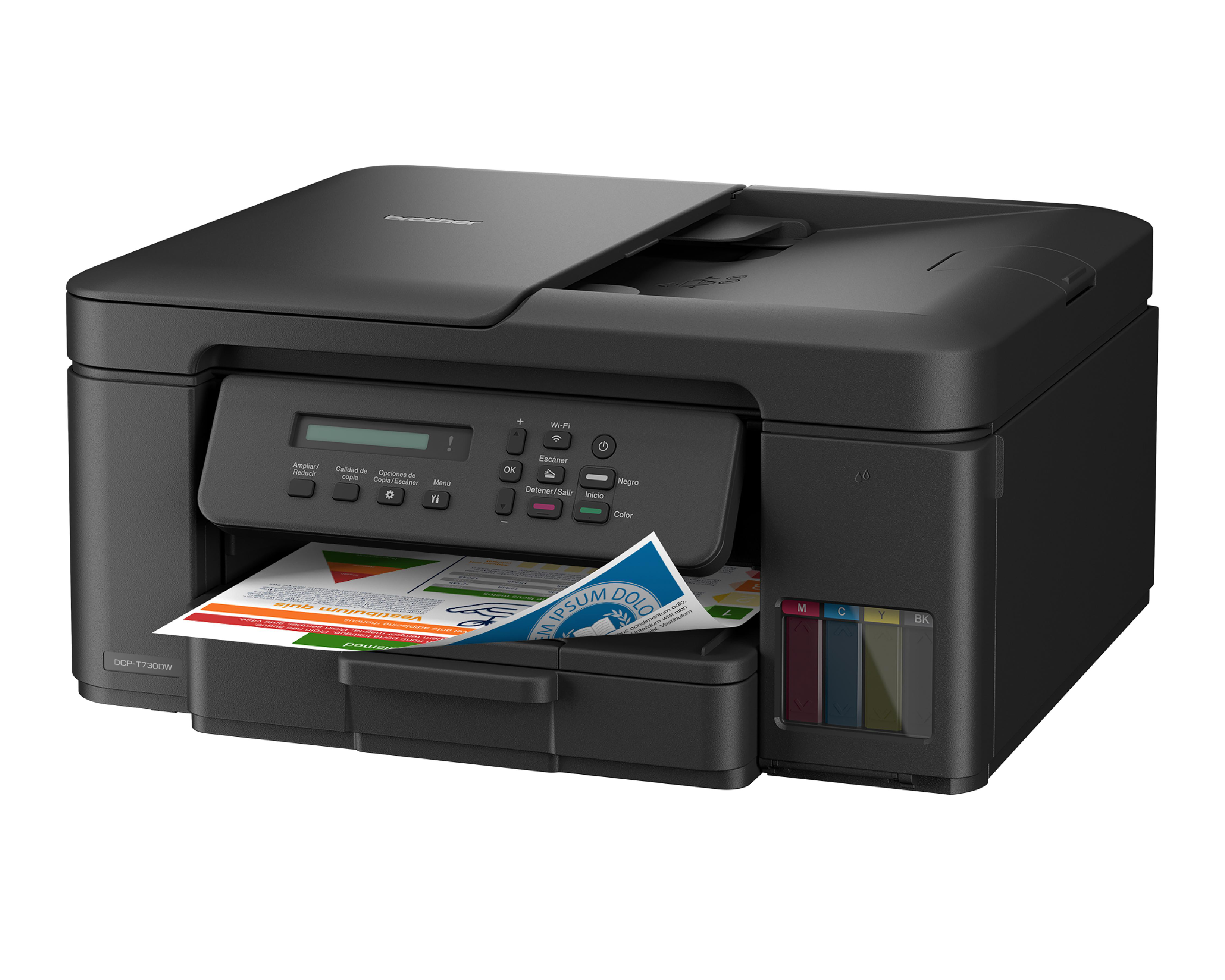 Foto 2 | Impresora Multifuncional Brother de Tinta Continua DCP-T730DW