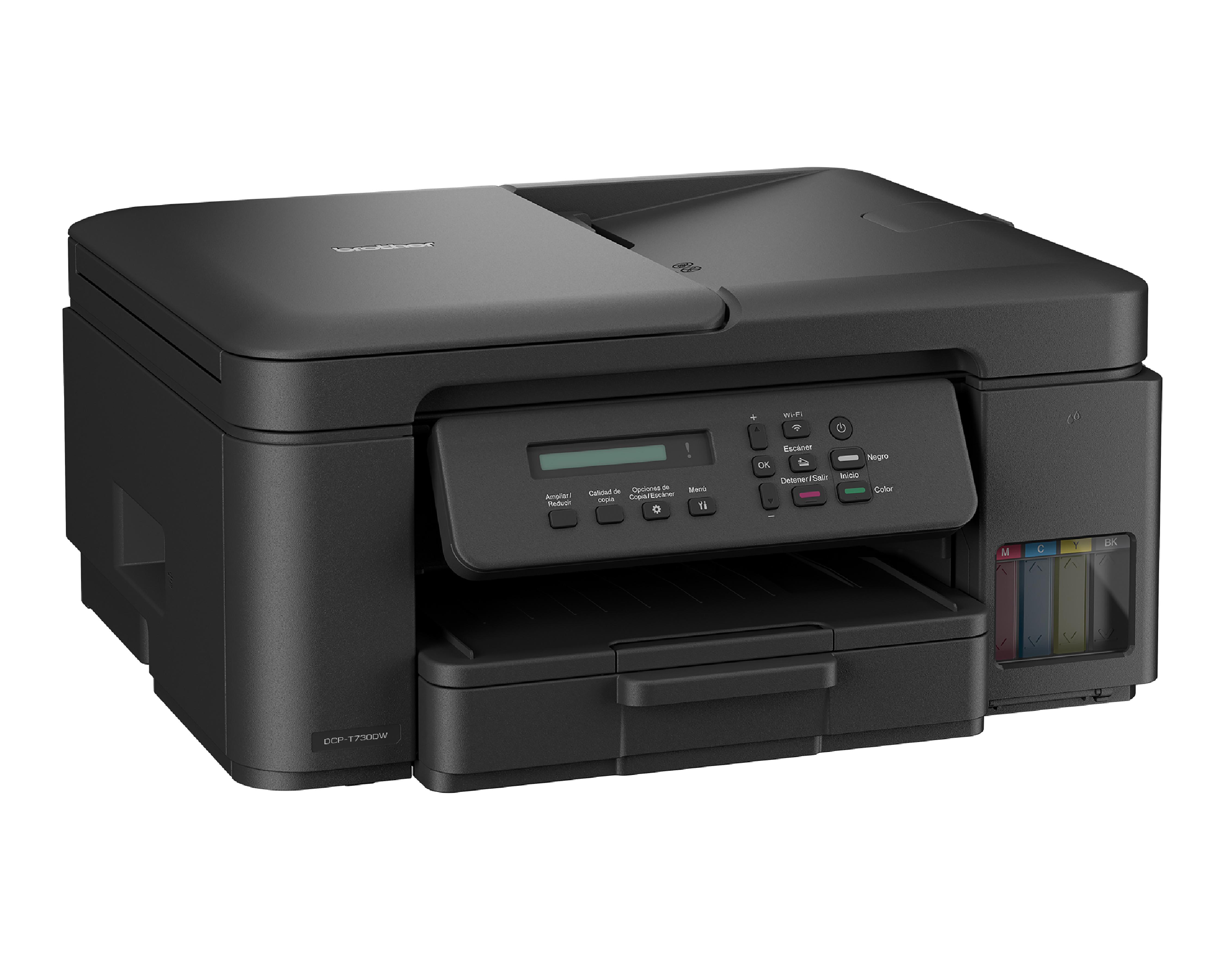 Foto 5 pulgar | Impresora Multifuncional Brother de Tinta Continua DCP-T730DW