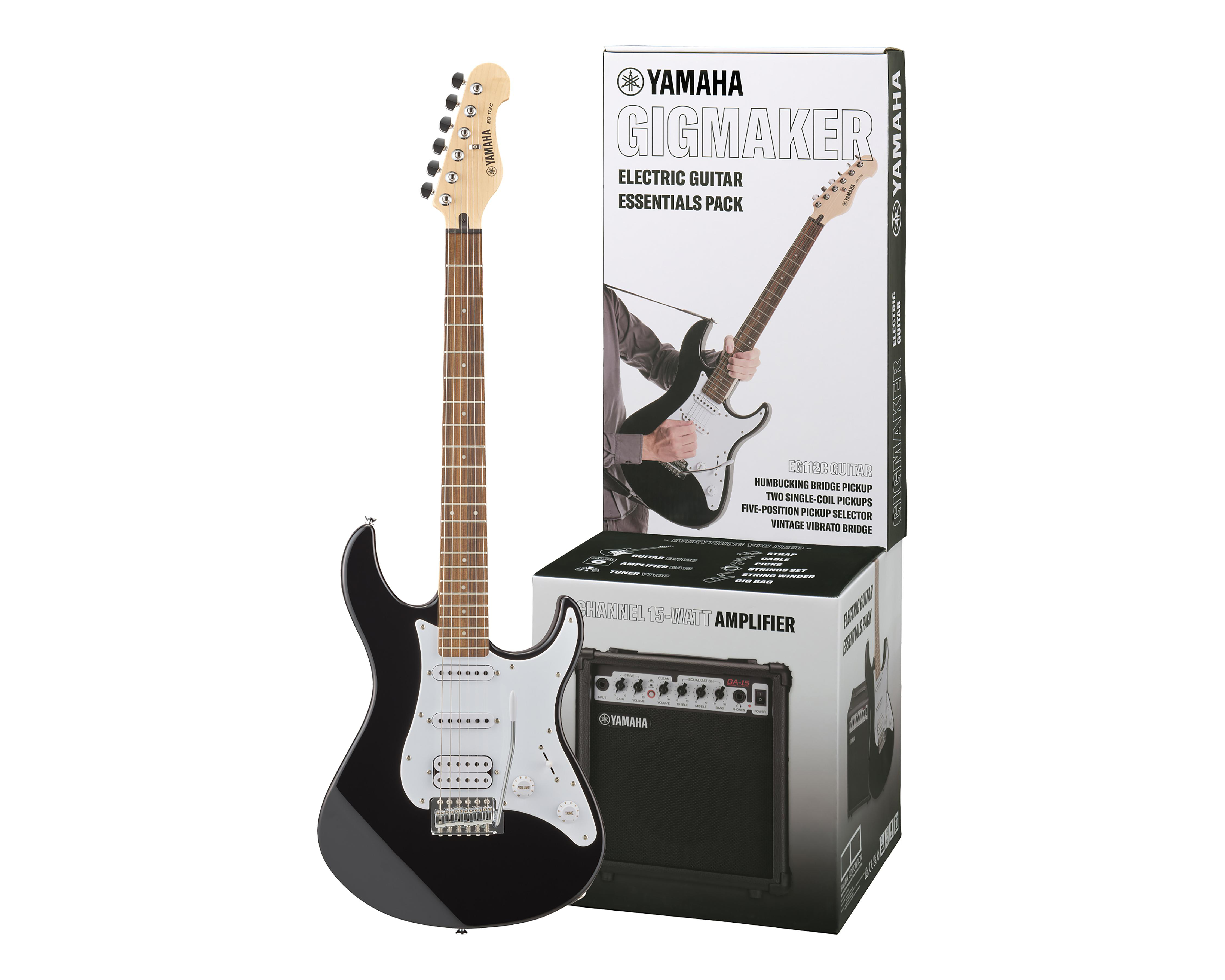 Guitarra Eléctrica Yamaha Gigmaker EG112G Negra