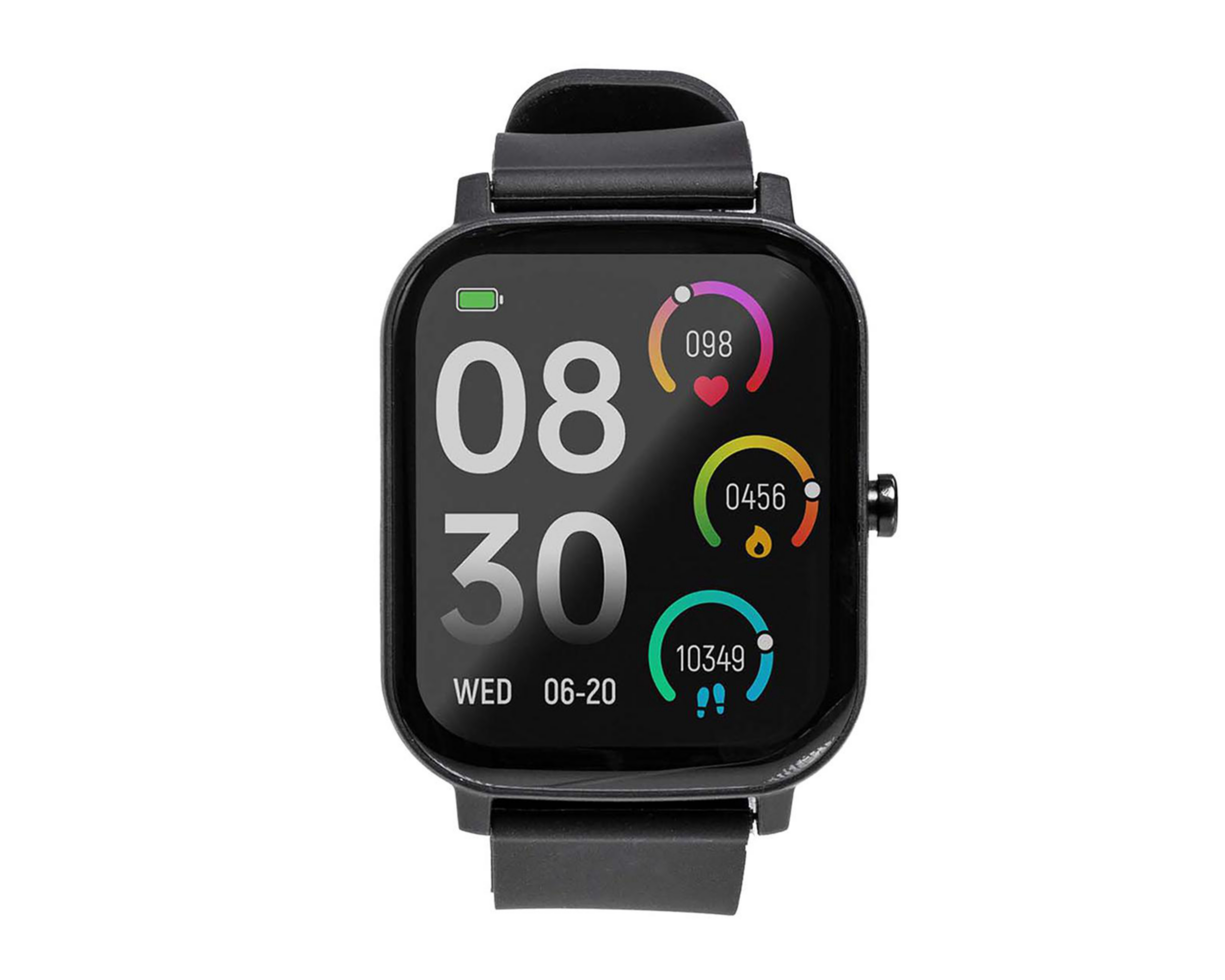 Foto 2 pulgar | Smartwatch STF Kronos Colors Resistente al Agua Negro