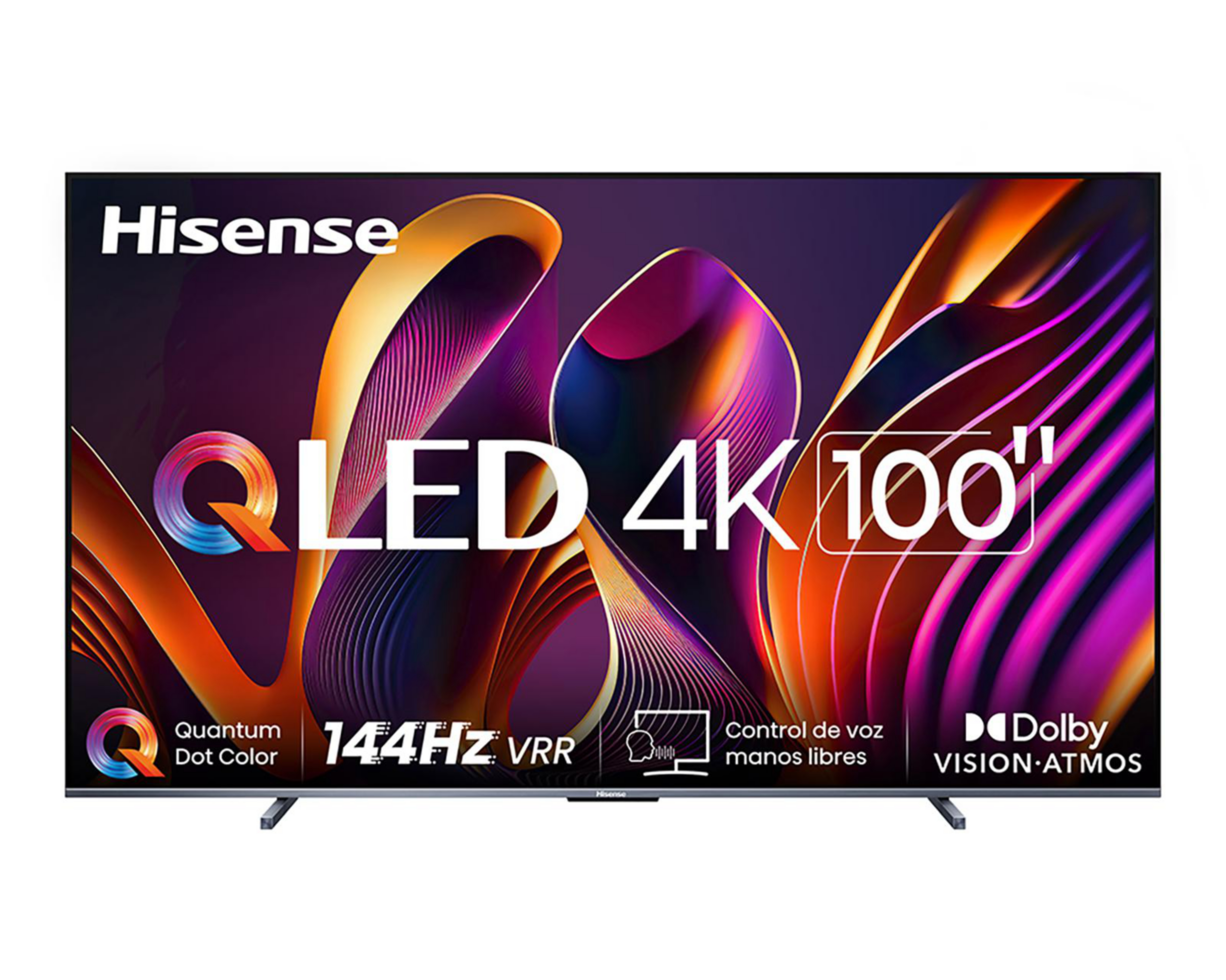 Foto 2 pulgar | Pantalla Smart TV Hisense QLED 100 Pulgadas HD 4K QD7N