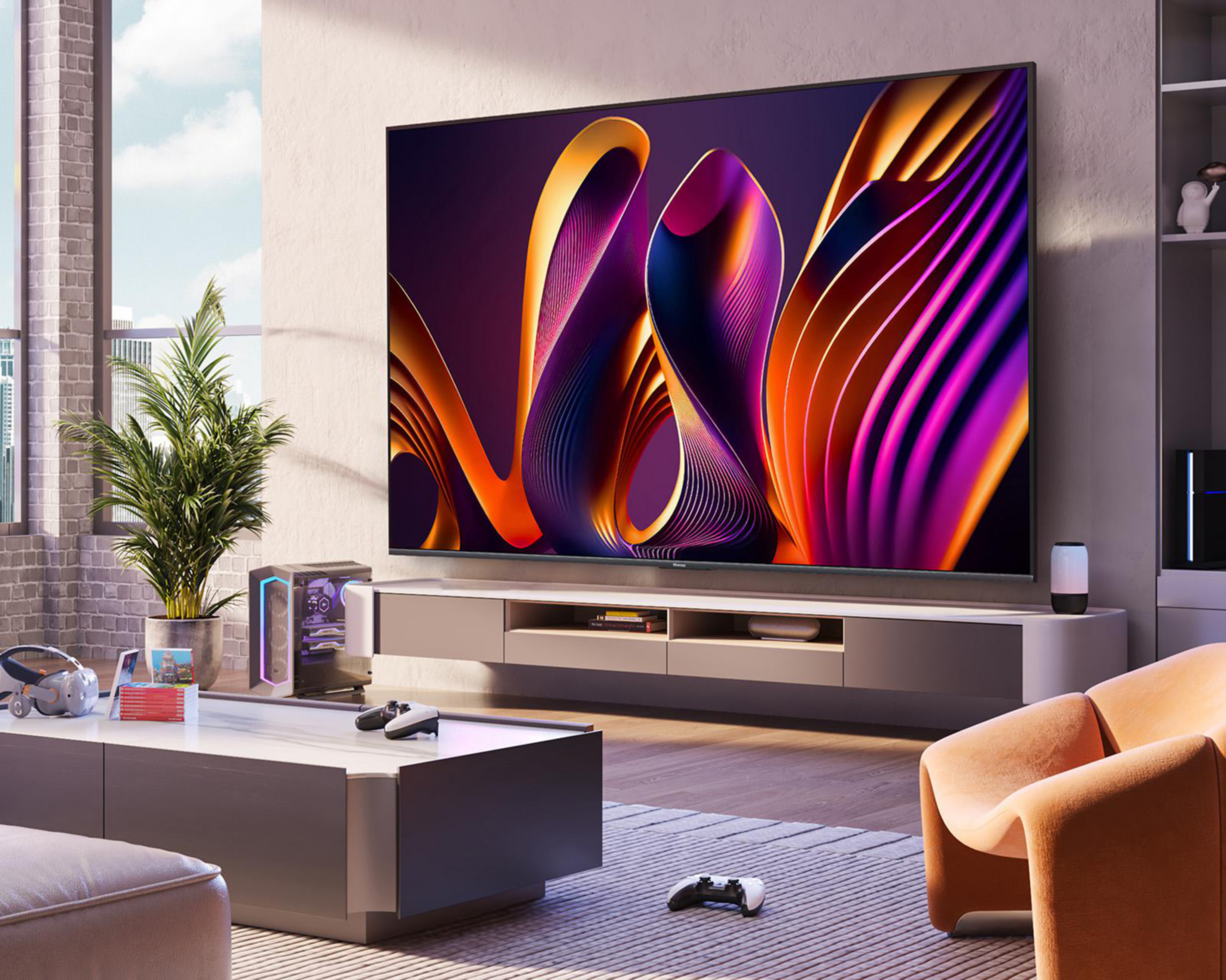 Foto 7 pulgar | Pantalla Smart TV Hisense QLED 100 Pulgadas HD 4K QD7N