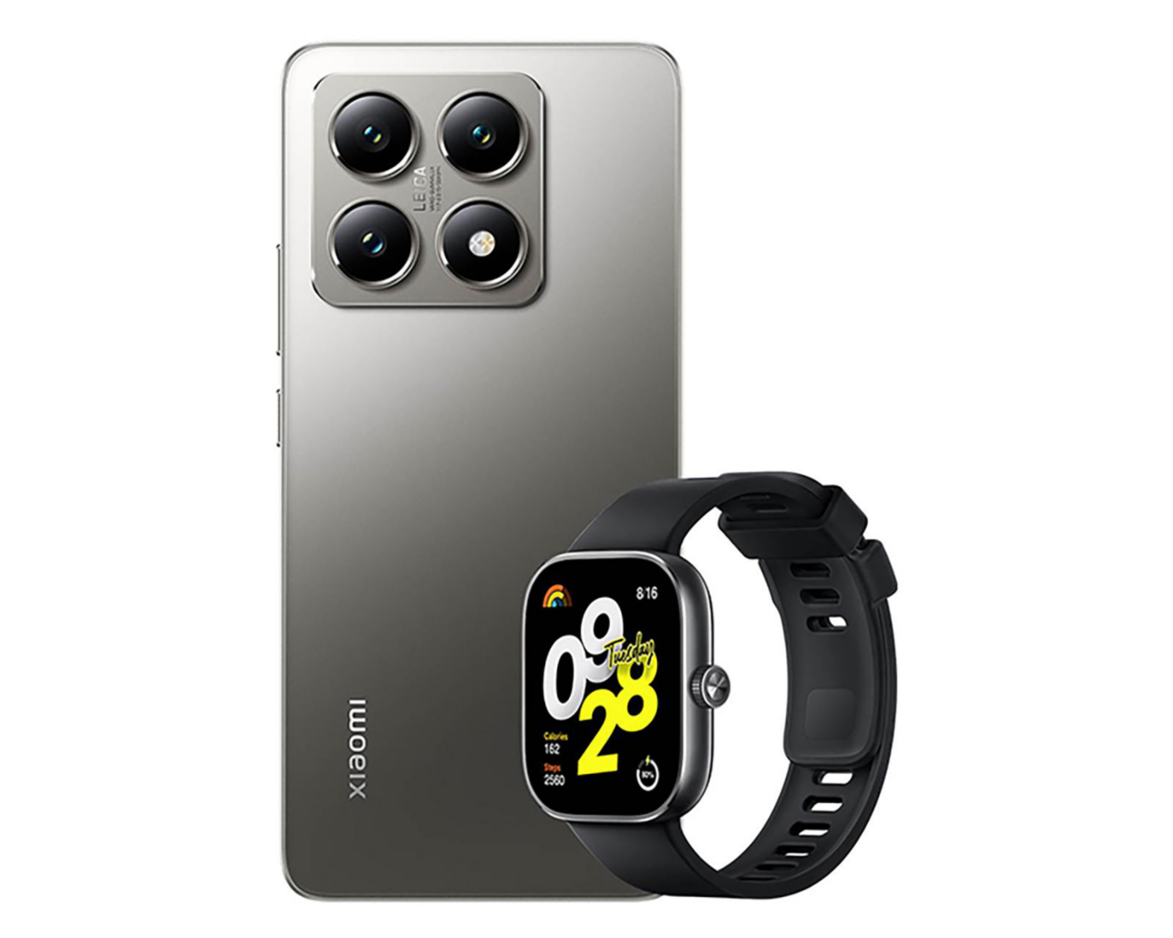 Celular Xiaomi Liberado 14T 512 GB Gris + Smartwatch $12,999