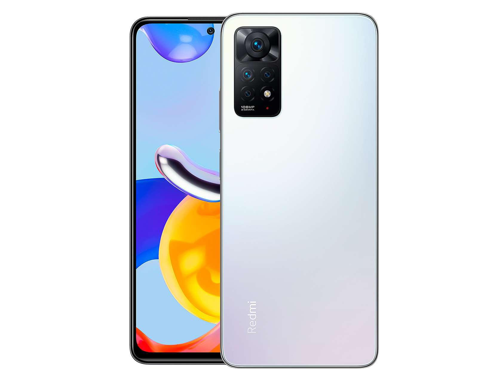 Foto 2 pulgar | Telcel Xiaomi Redmi Note 11S 128 GB Blanco