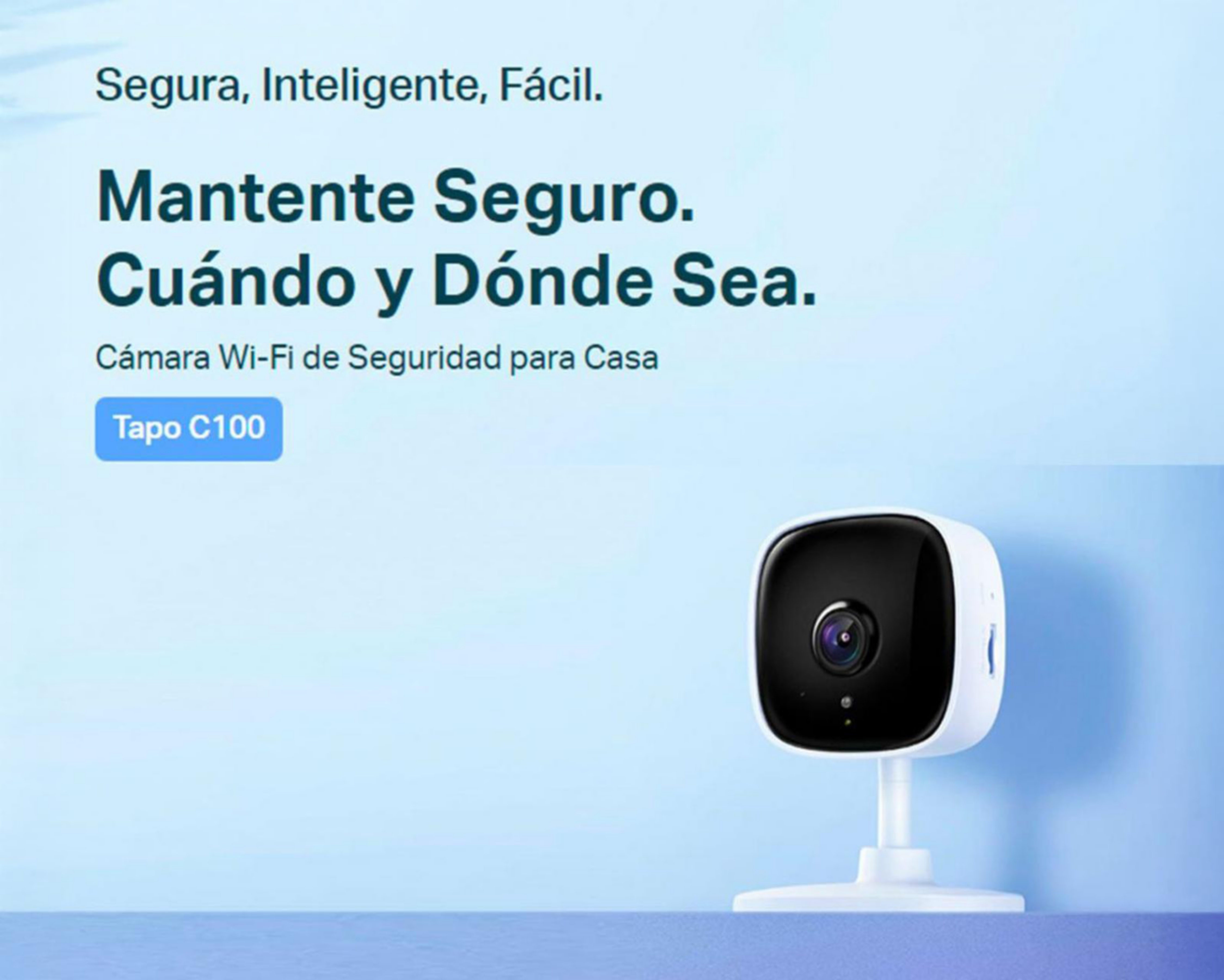 Foto 5 | Cámara de Seguridad Tapo C100 Blanca