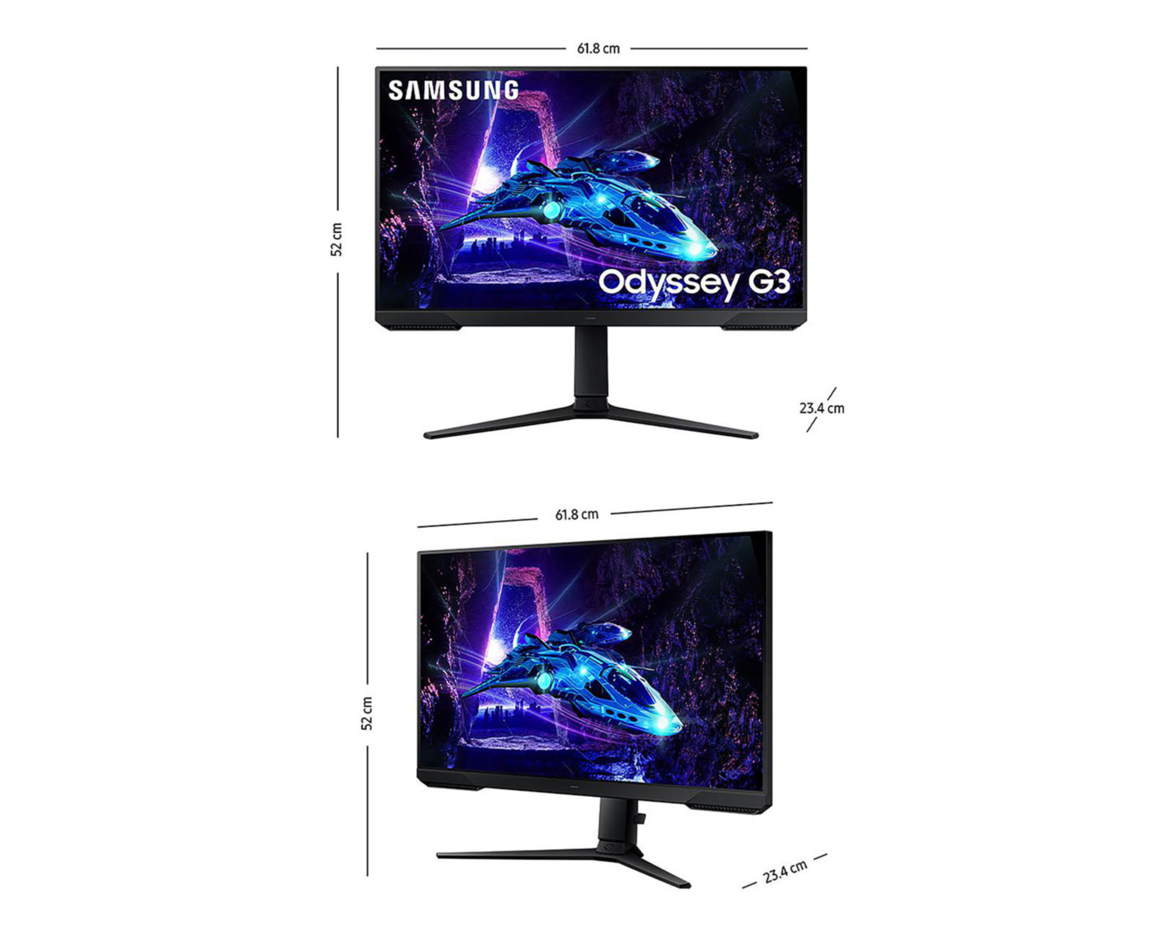 Foto 11 pulgar | Monitor Gamer Samsung Odyssey G3 27 Pulgadas FHD 180 Hz