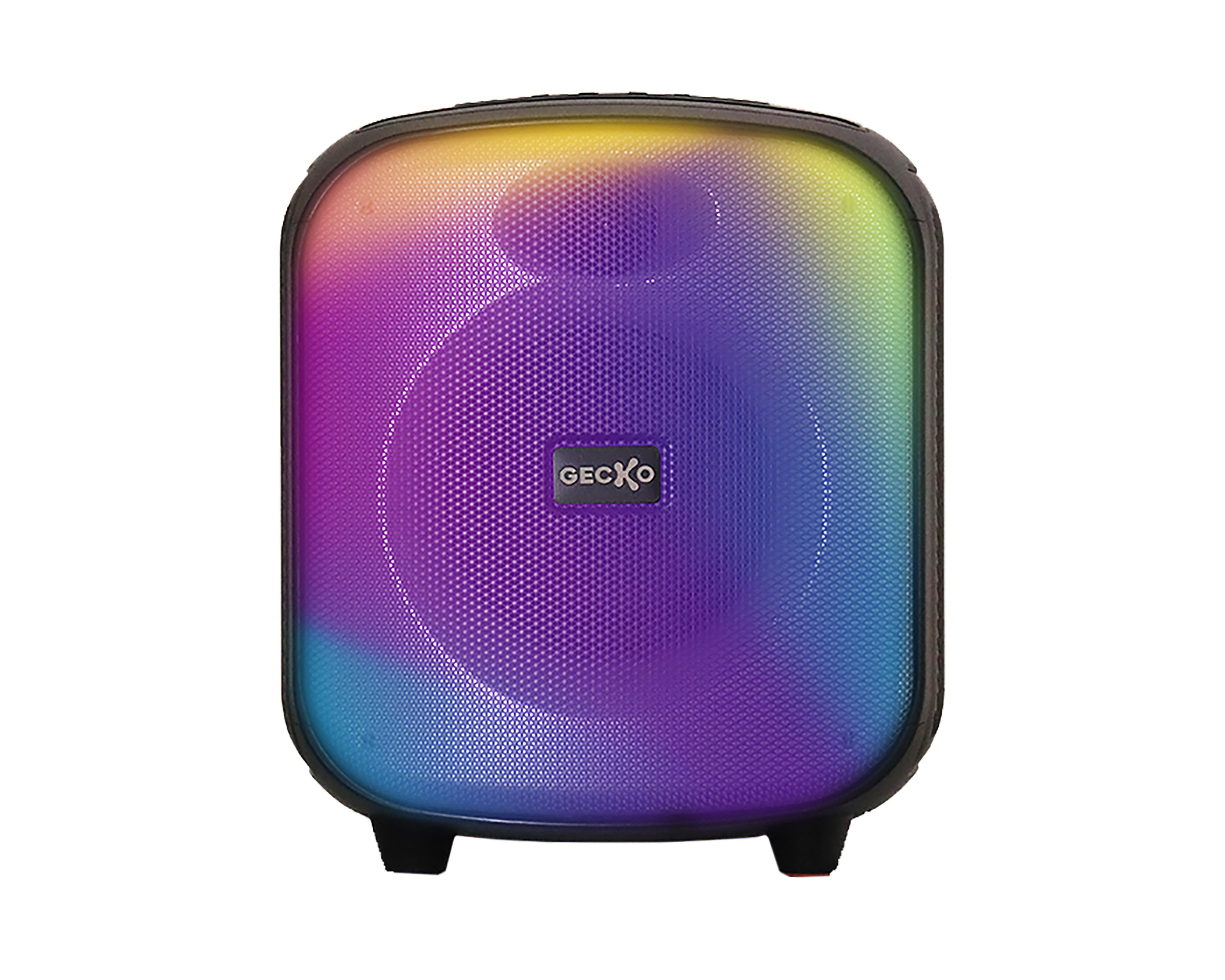 Bocina Bluetooth Gecko Boom Party Kube 5,000 W con Luces