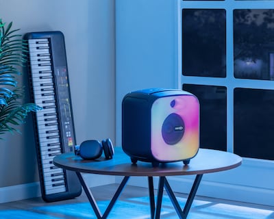 Foto 5 | Bocina Bluetooth Gecko Boom Party Kube 5,000 W con Luces