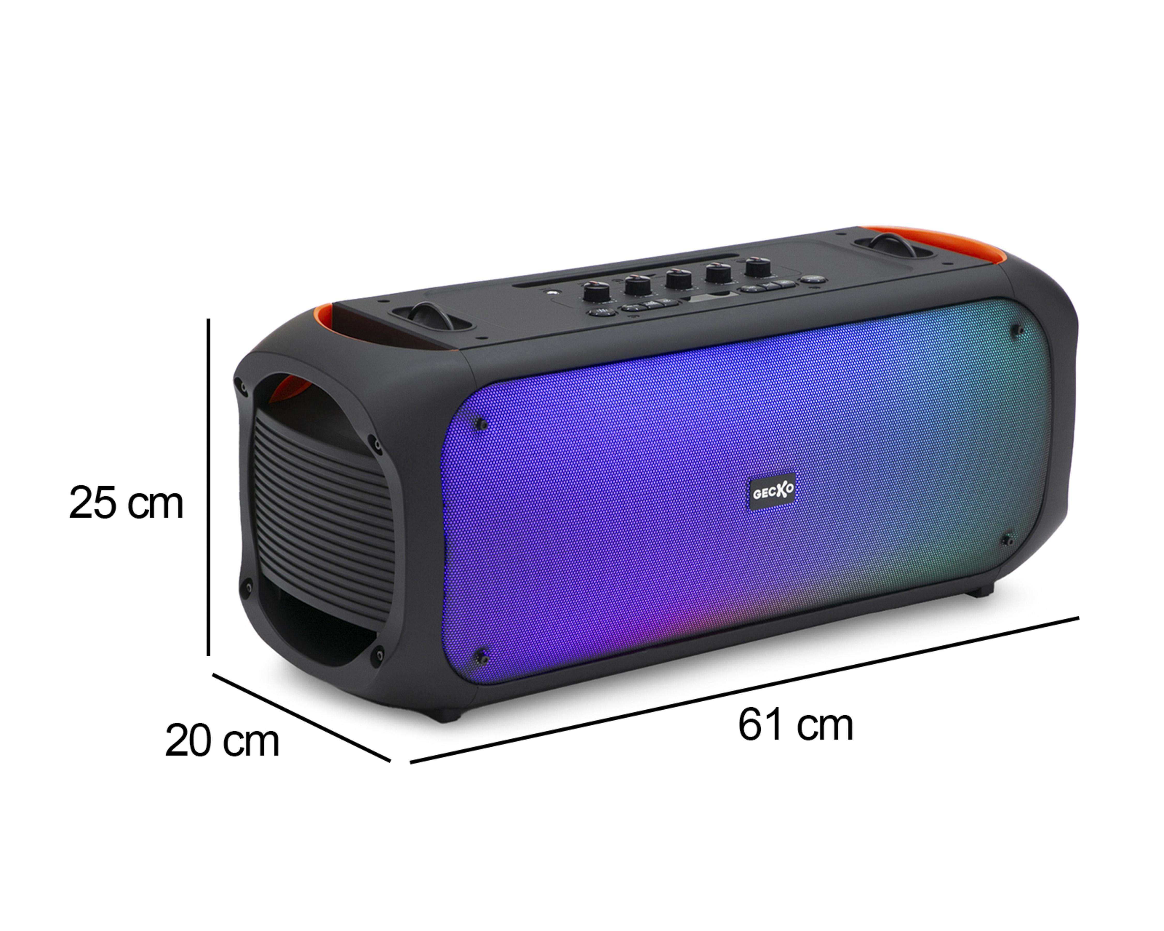 Foto 8 | Bocina Bluetooth Gecko GK-BOOM88 8000 W con Luces