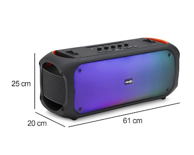 Foto 8 | Bocina Bluetooth Gecko GK-BOOM88 8000 W con Luces
