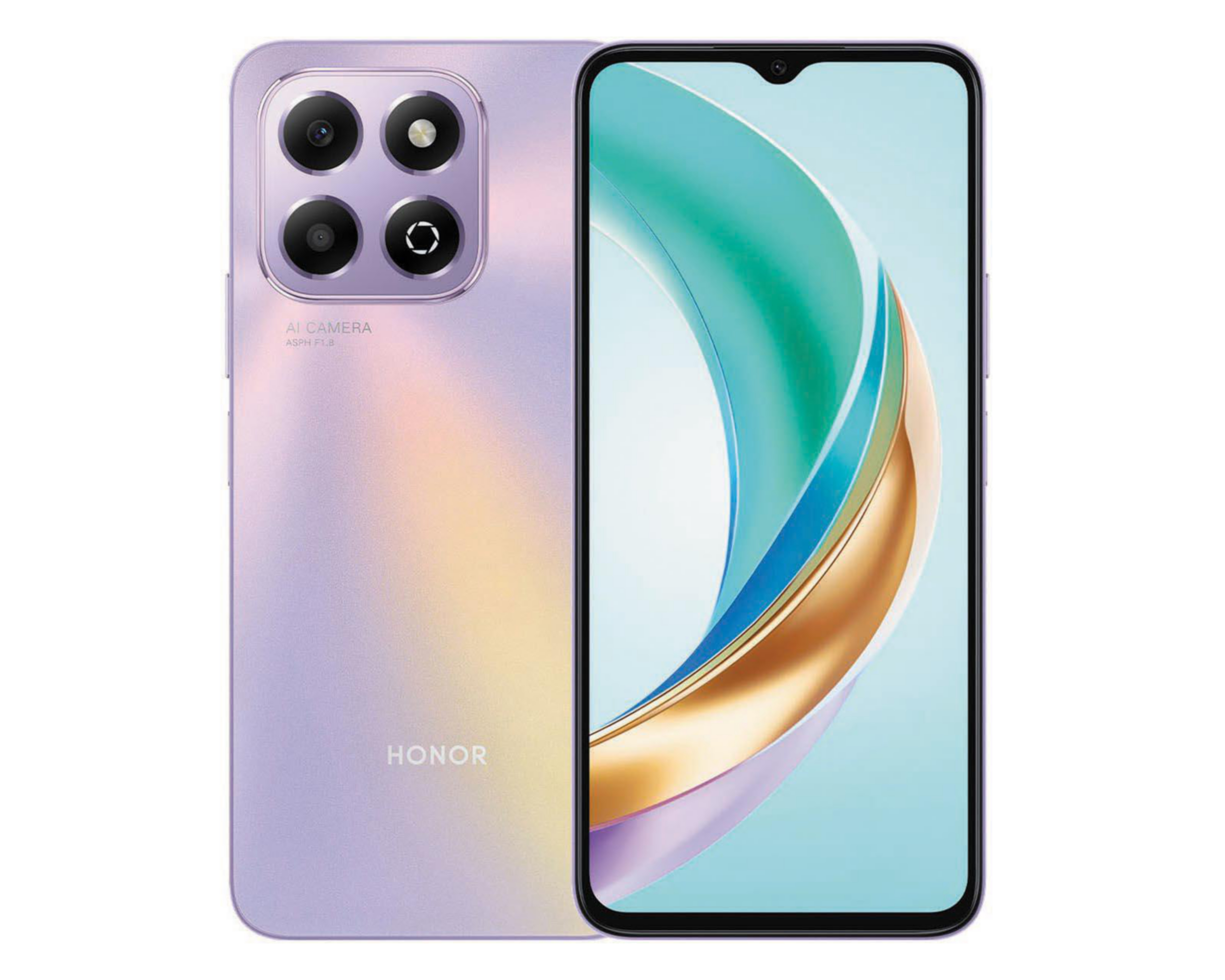 Telcel Honor X6B 256 GB Morado $3,699