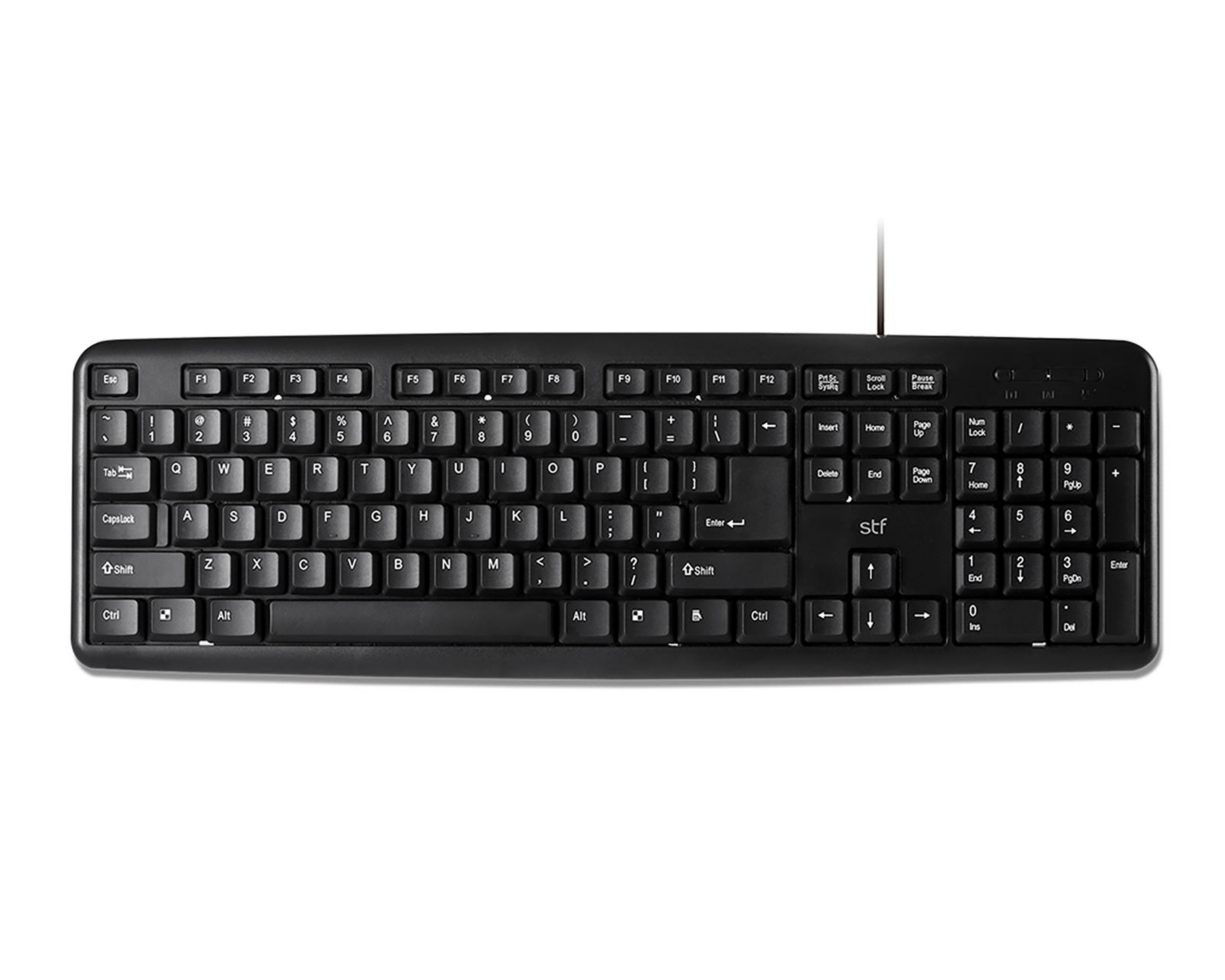Foto 5 pulgar | Combo de Teclado Mouse y Audífonos Alámbrico STF ST-A80032 3 Piezas